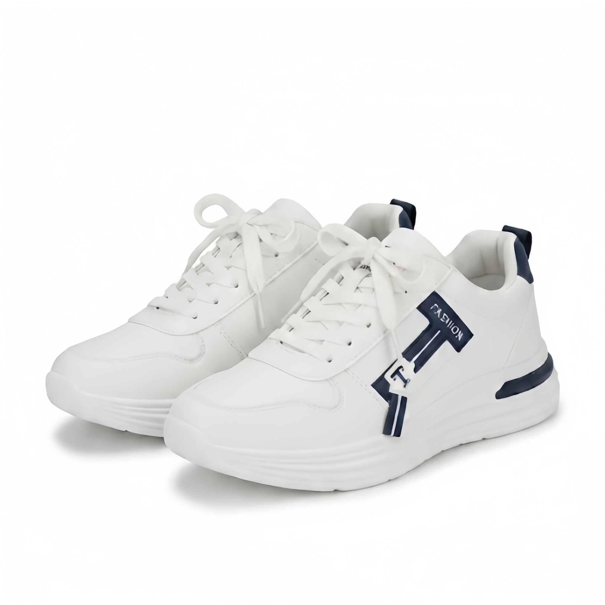Premium White Casual Sneakers