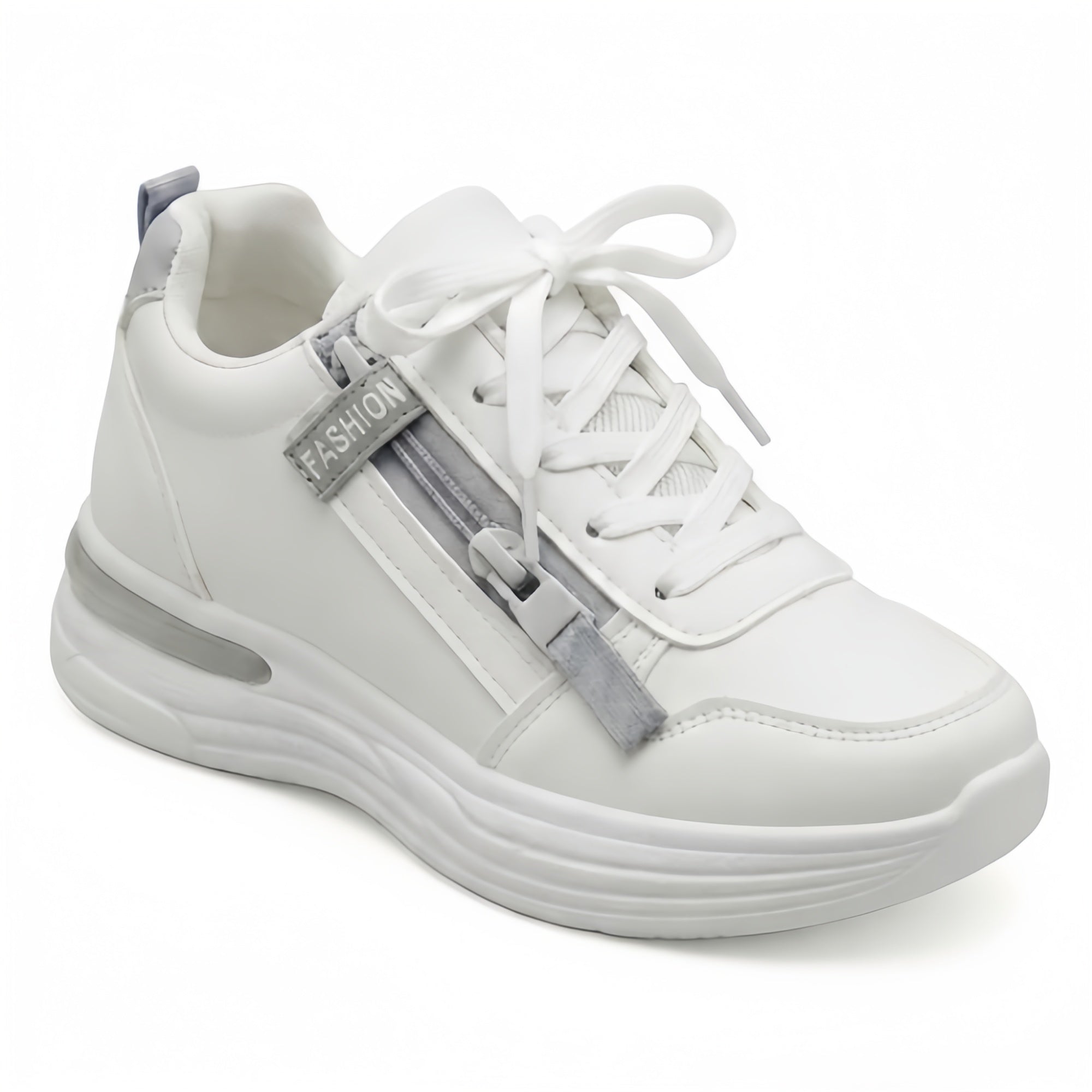 Premium White Fashion Sneakers