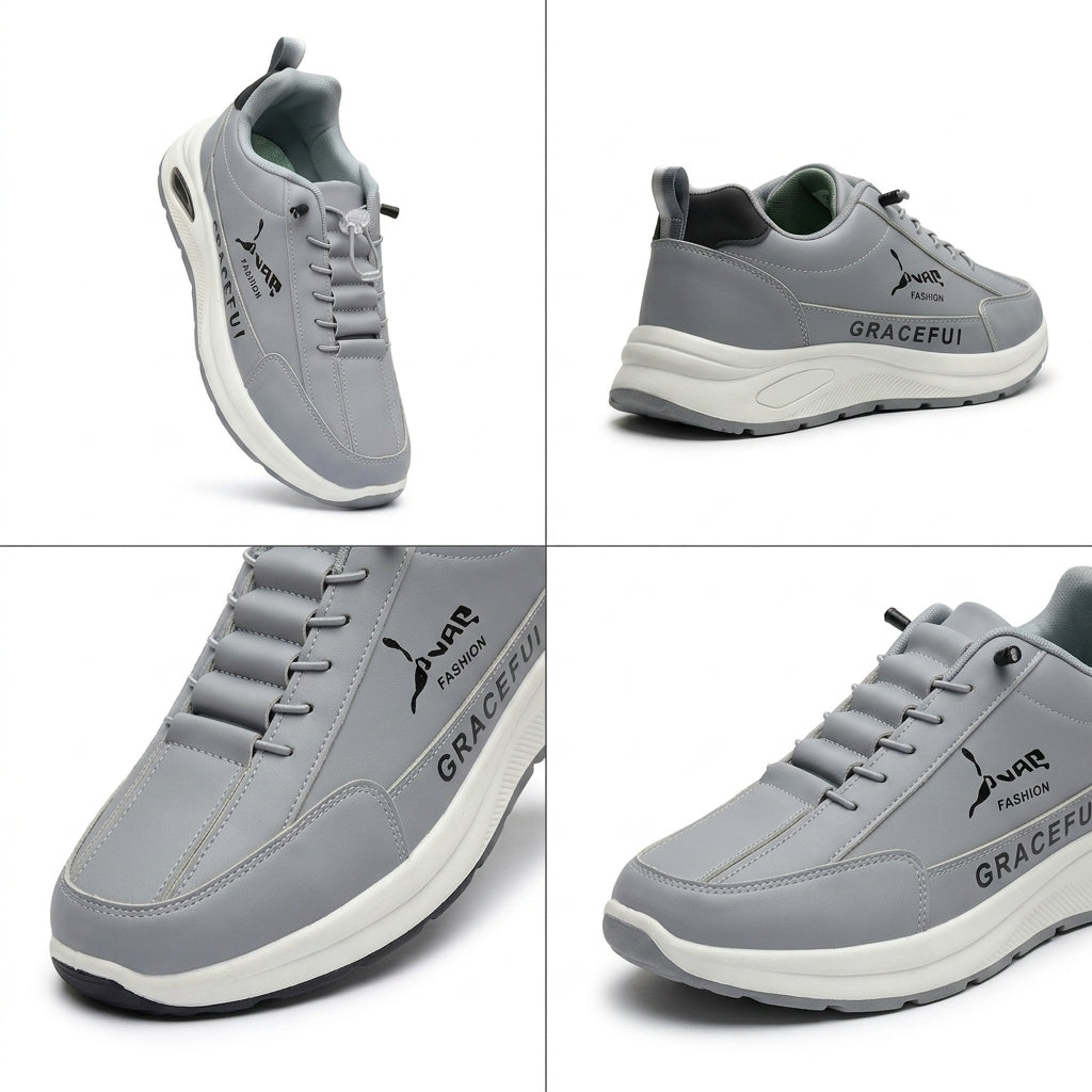 Men’s Grey Casual Sneakers
