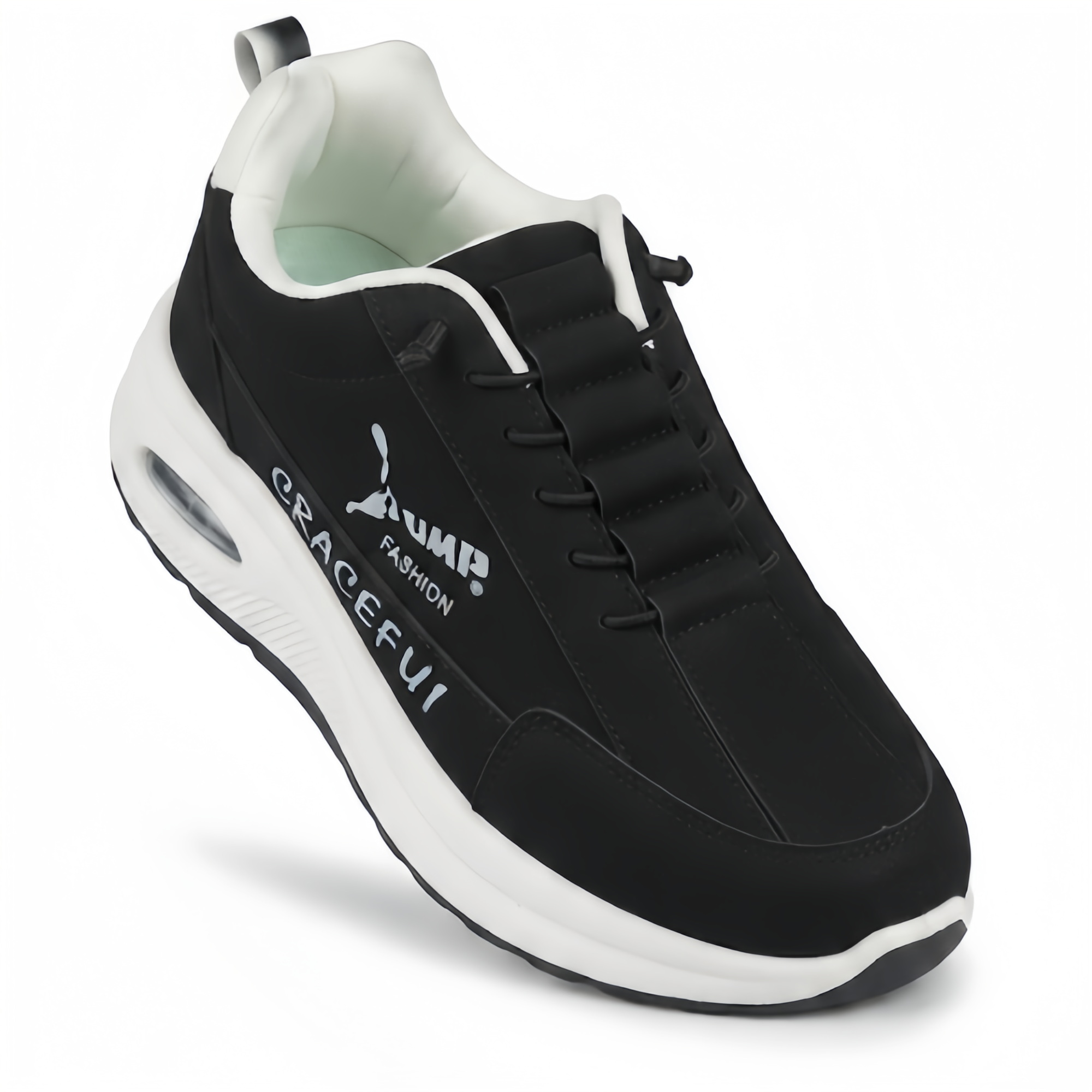 Men’s Black & White  Sneakers