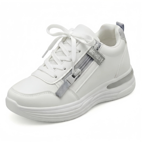 Premium White Fashion Sneakers