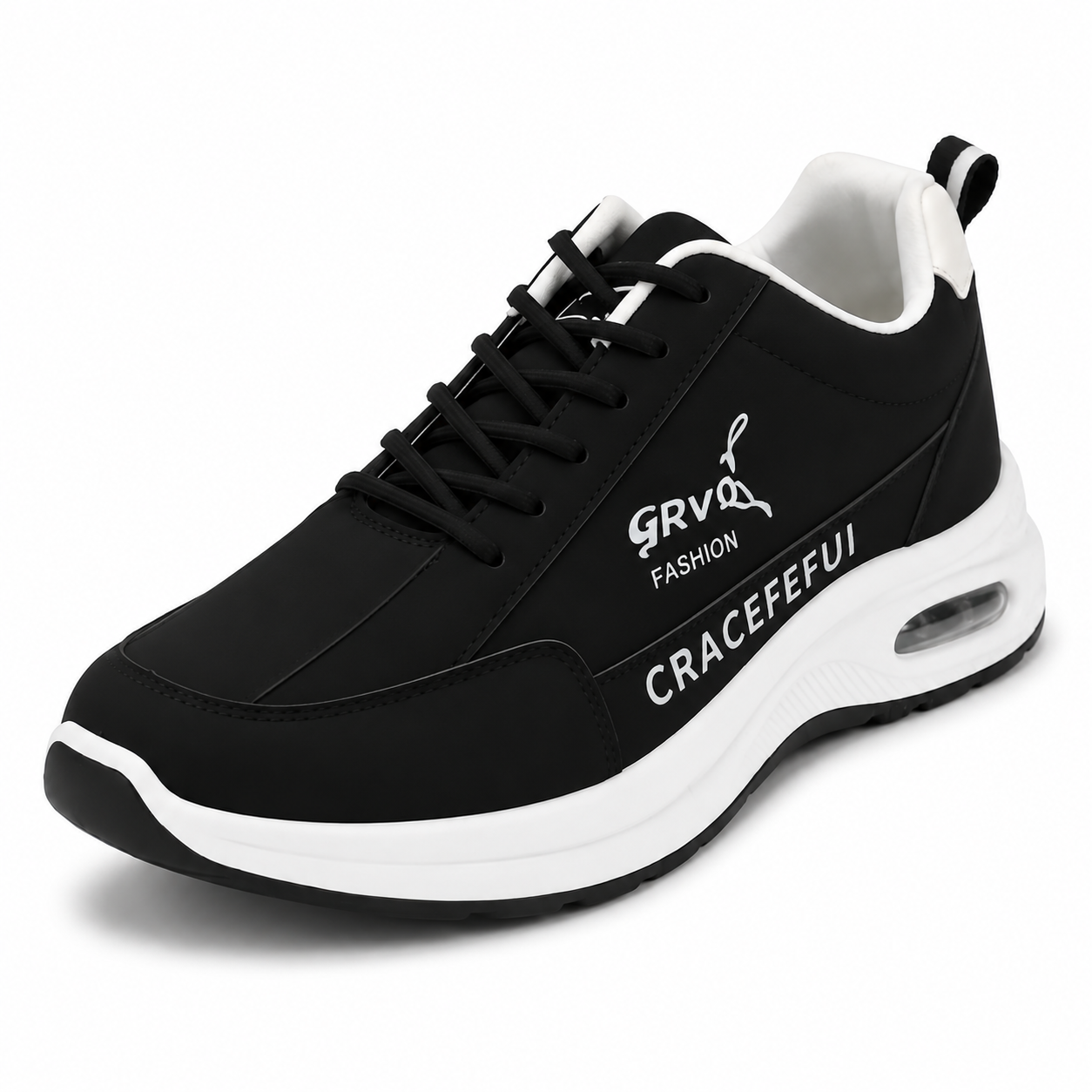 Men’s Black & White  Sneakers