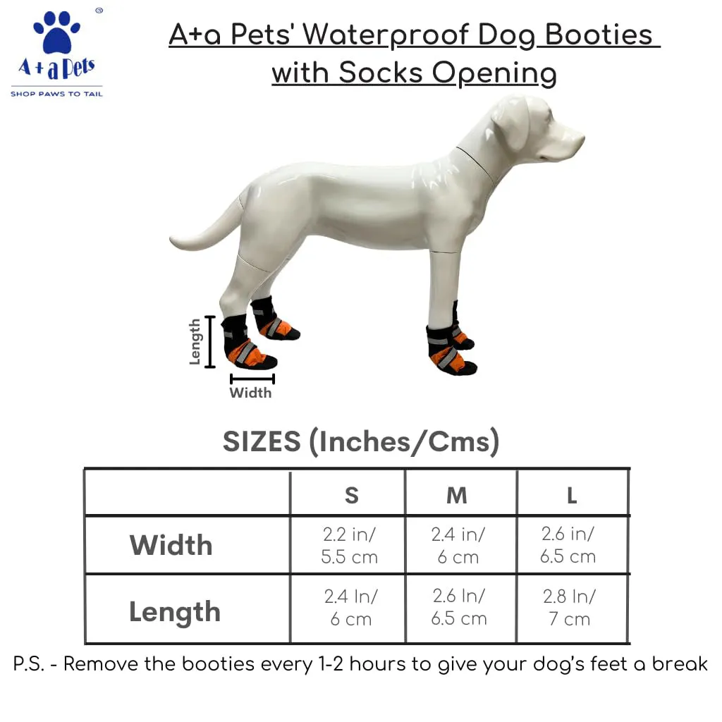 A a Pets' Premium Dog Boots for All-Weather Adventures