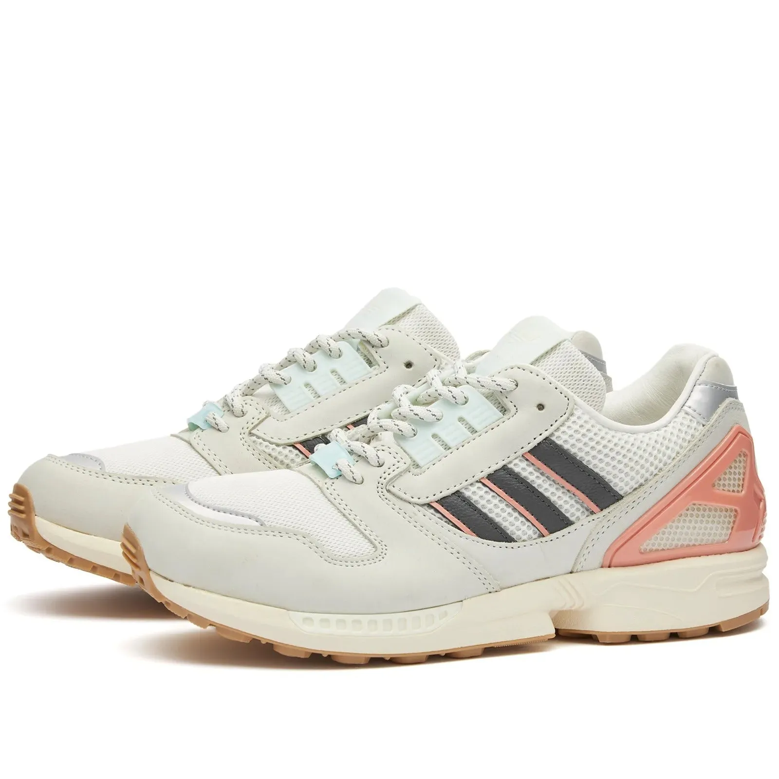 Adidas ZX 8000 W sneakers, beige/pink/black