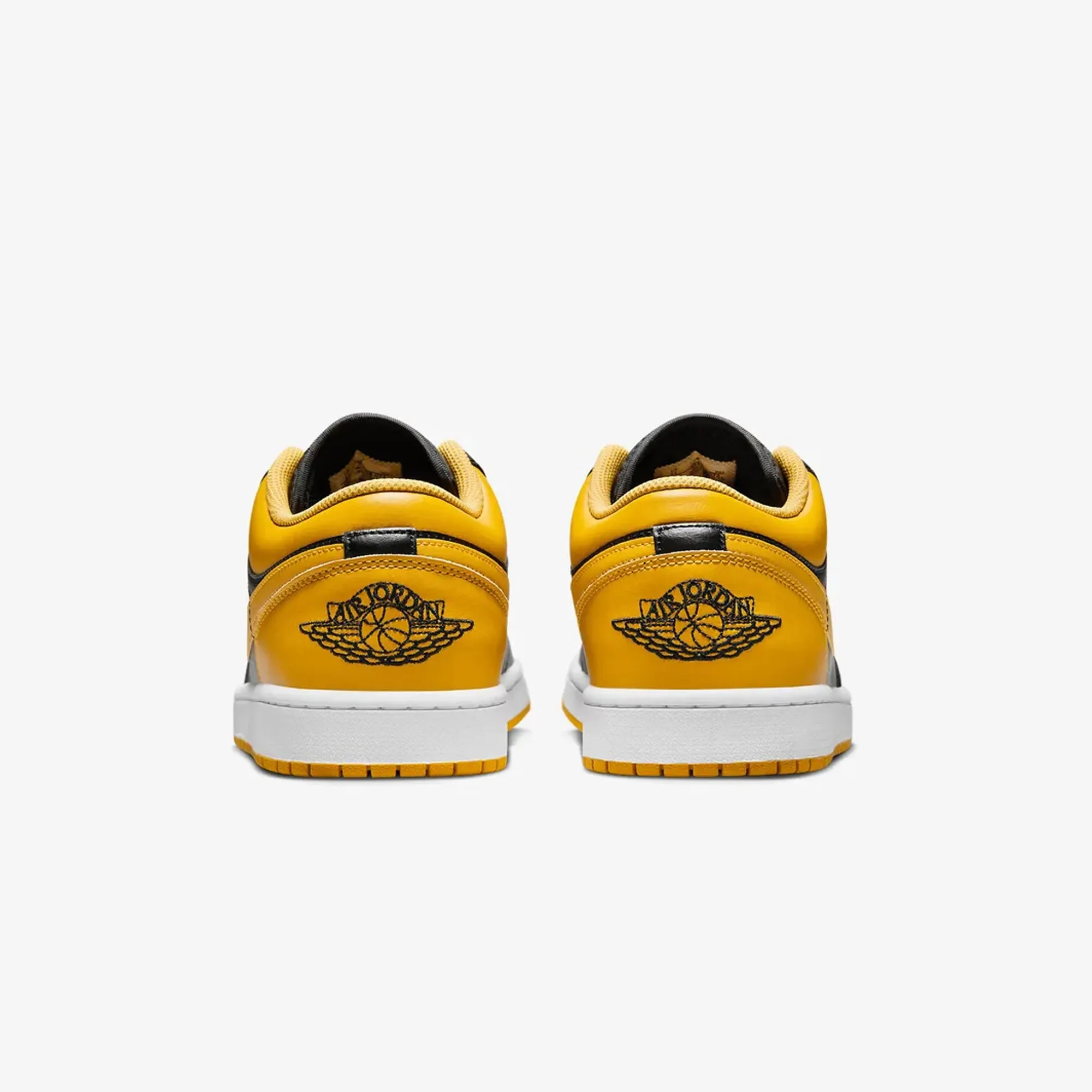 AIR JORDAN 1 LOW 'BLACK/YELLOW OCHRE-WHITE'