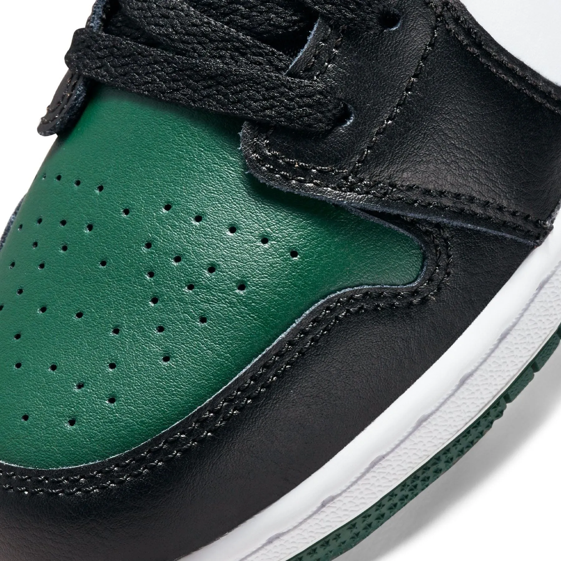 Air Jordan 1 Low GS 'Green Toe'