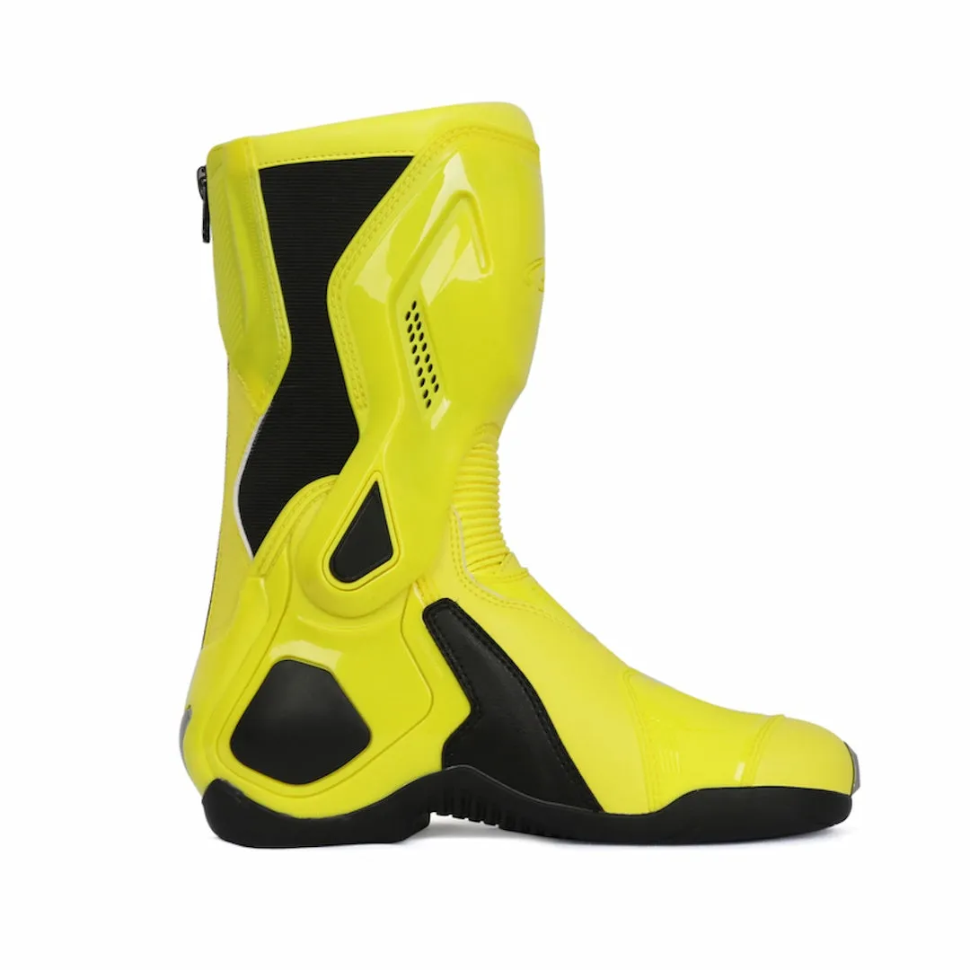 Allgoal Motorcycle Boots Yellow