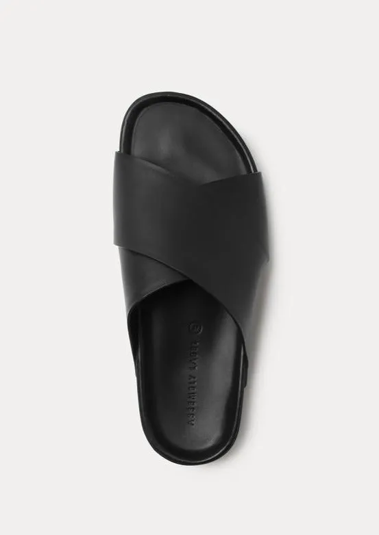 Assembly Cross Over Slide Mens Black