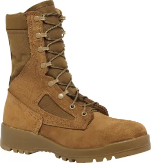 Belleville Hot Weather ST Combat Boots Unisex Mojave/Olive Leather/Nylon