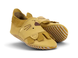 Bobux Soft Sole - Leo Lion - Maple