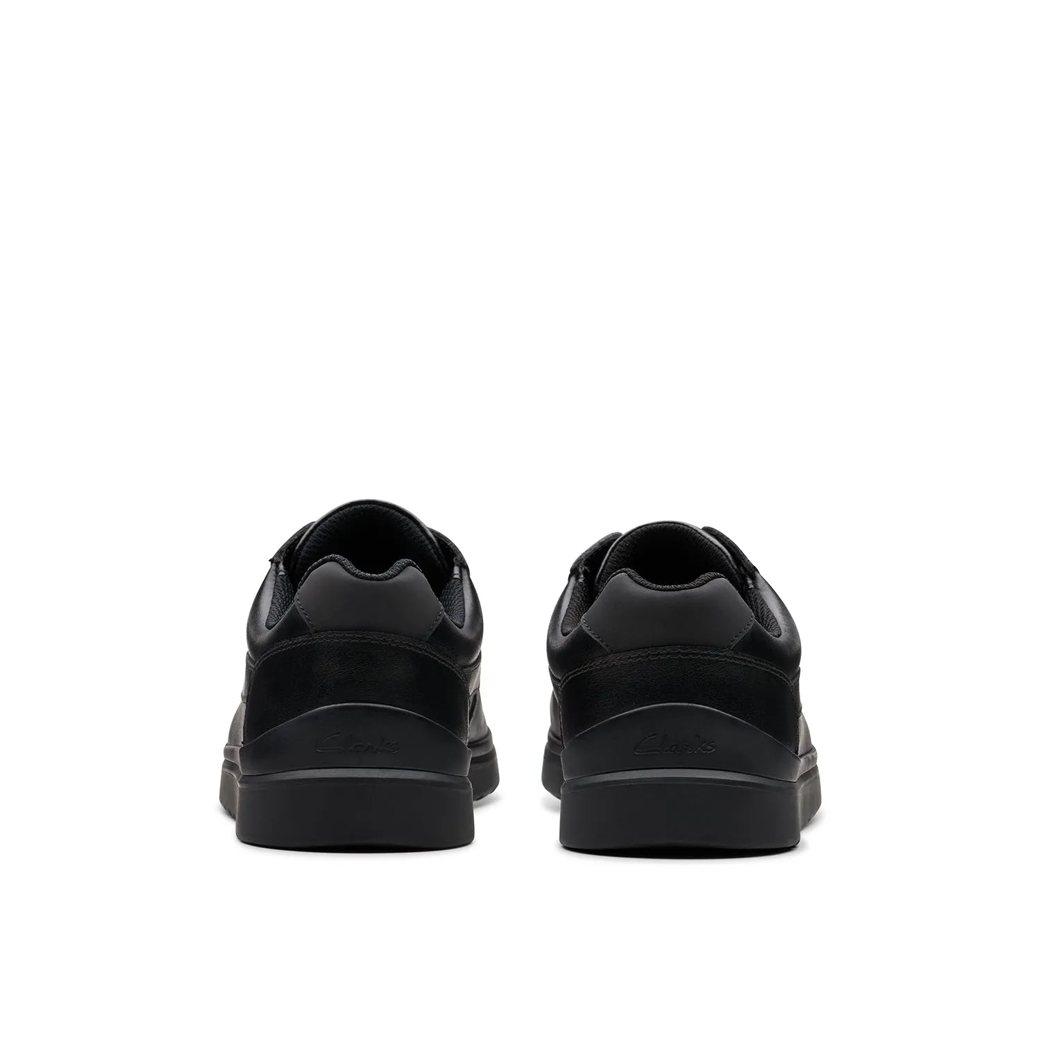 Boys - Keelan Flare Youth Black Leather