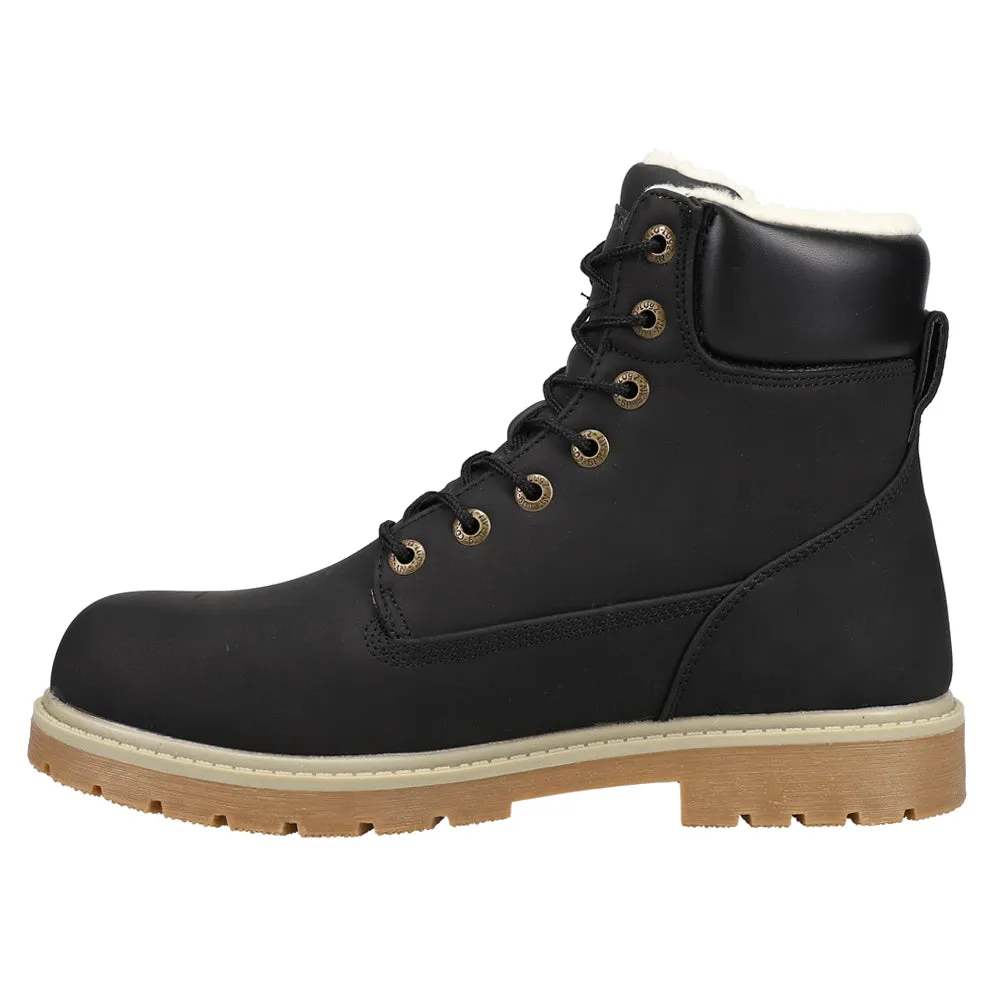 Brace Hi Fleece Lace Up Boots