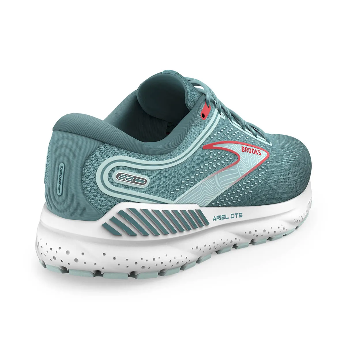 Brooks Ariel GTS 23 Womens | Nile Blue/blue/bittersweet