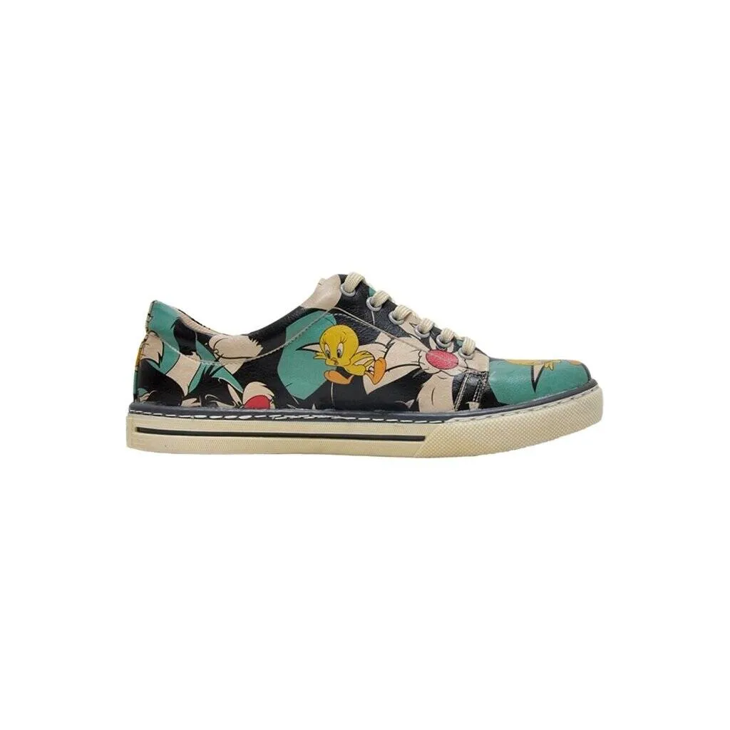 Catch Me If You Can Tweety | WB Sneakers Women's Sneakers