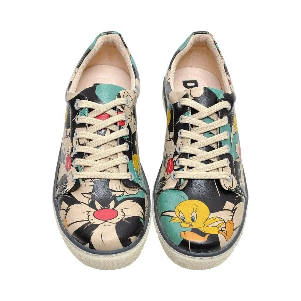 Catch Me If You Can Tweety | WB Sneakers Women's Sneakers