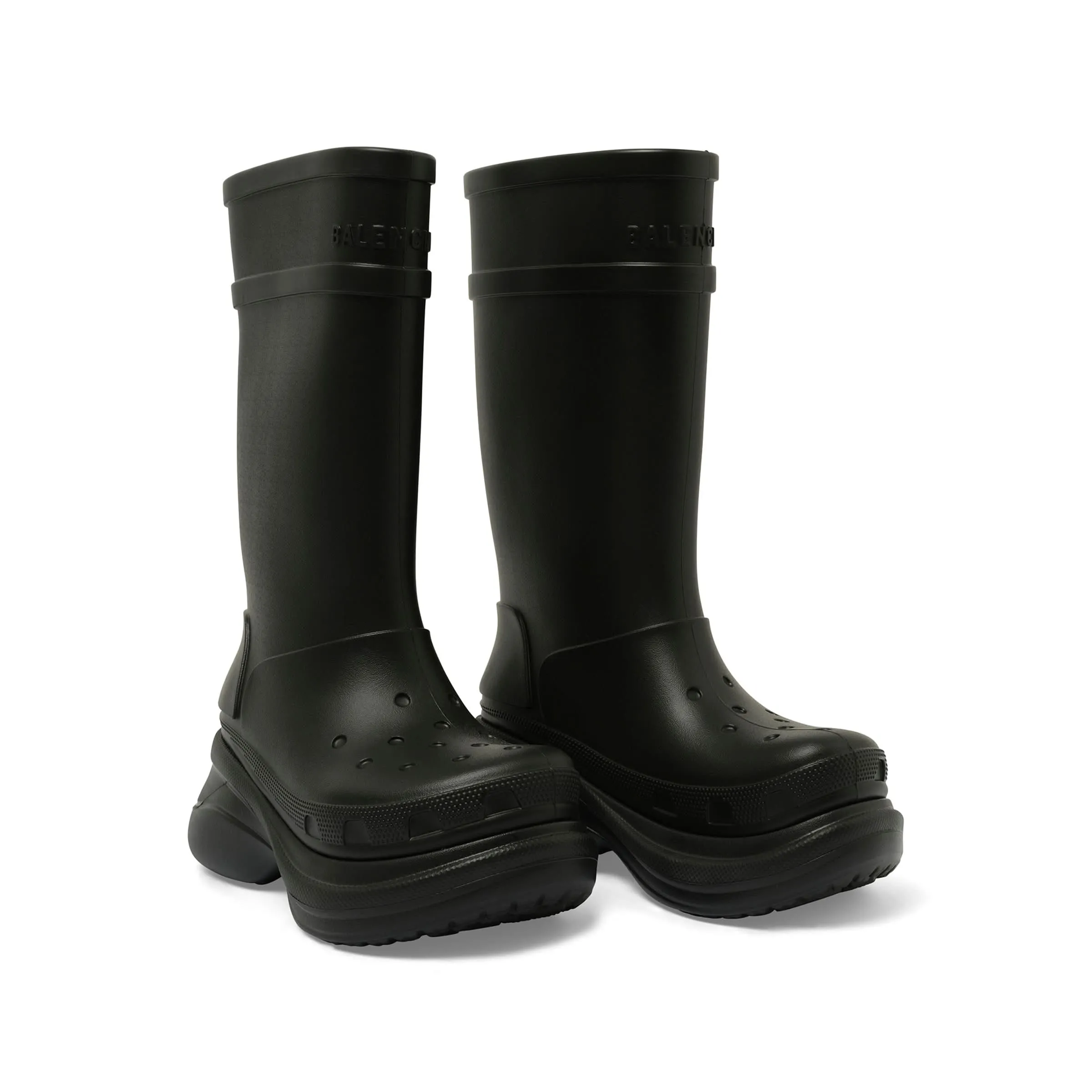 Crocs Rubber Boot in Black