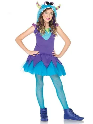 Cross Eyed Carlie Monster Costume for Kids