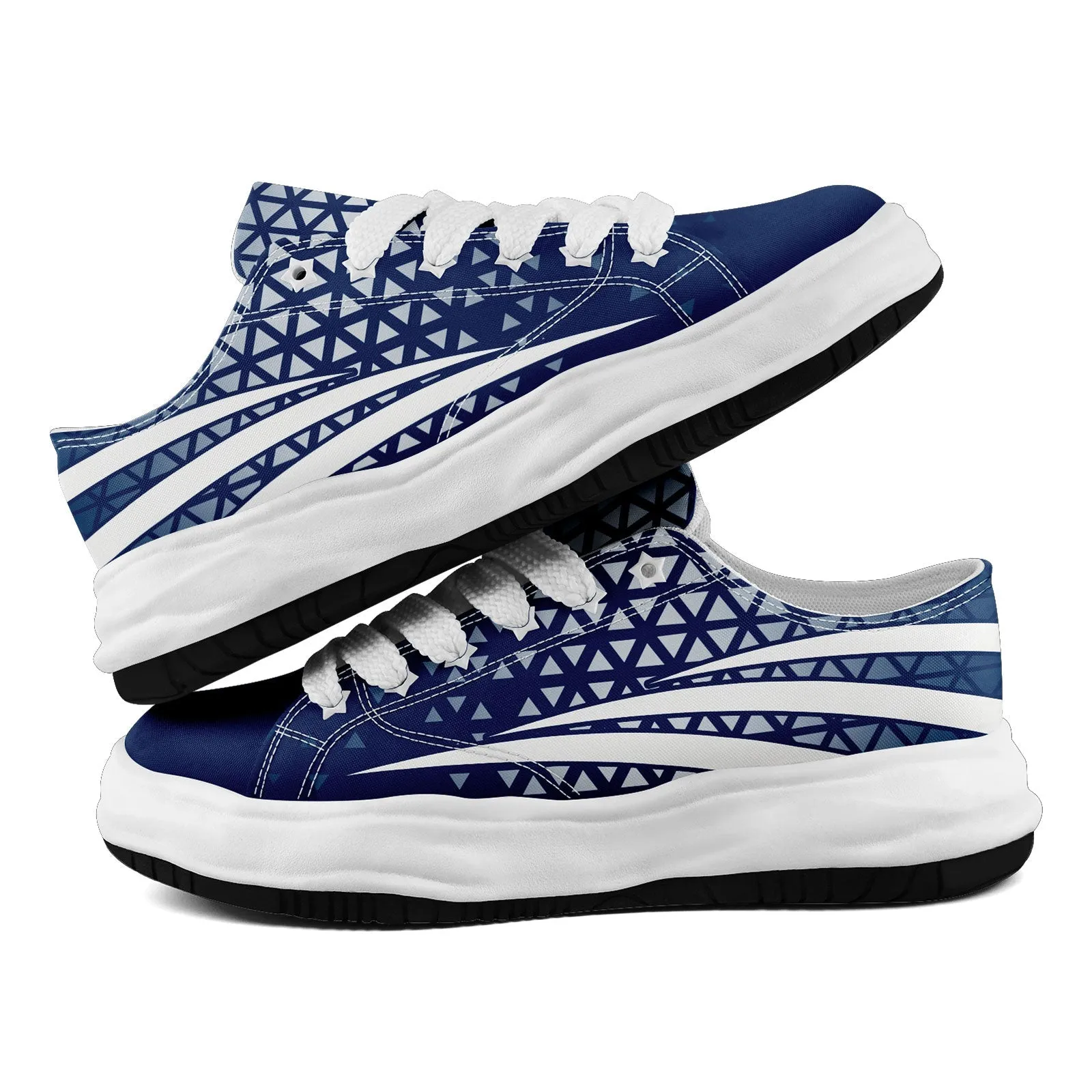 Custom Blue White Indiana Shoes Personalized Sneaker FN038-D023003-14 Custom Online