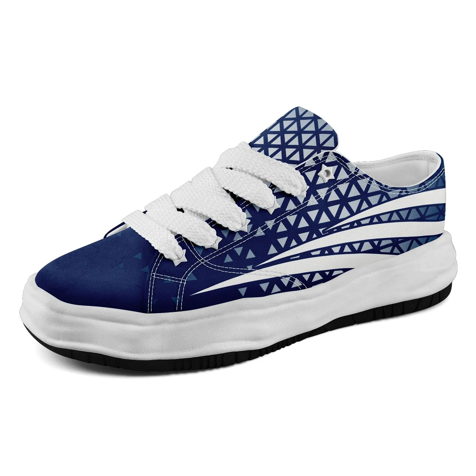 Custom Blue White Indiana Shoes Personalized Sneaker FN038-D023003-14 Custom Online