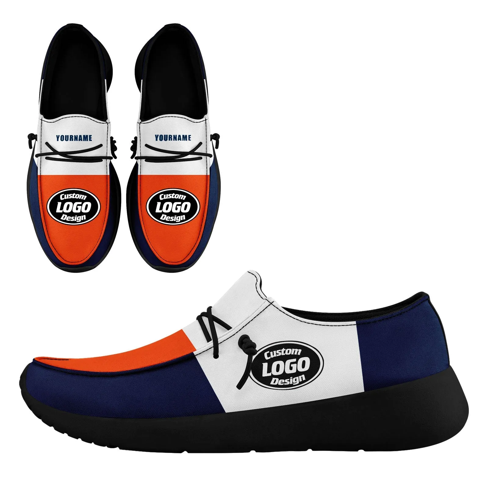 Custom Denver Orange Blue White Shoes Personalized Sneaker FN018-D020278-10 Custom Online