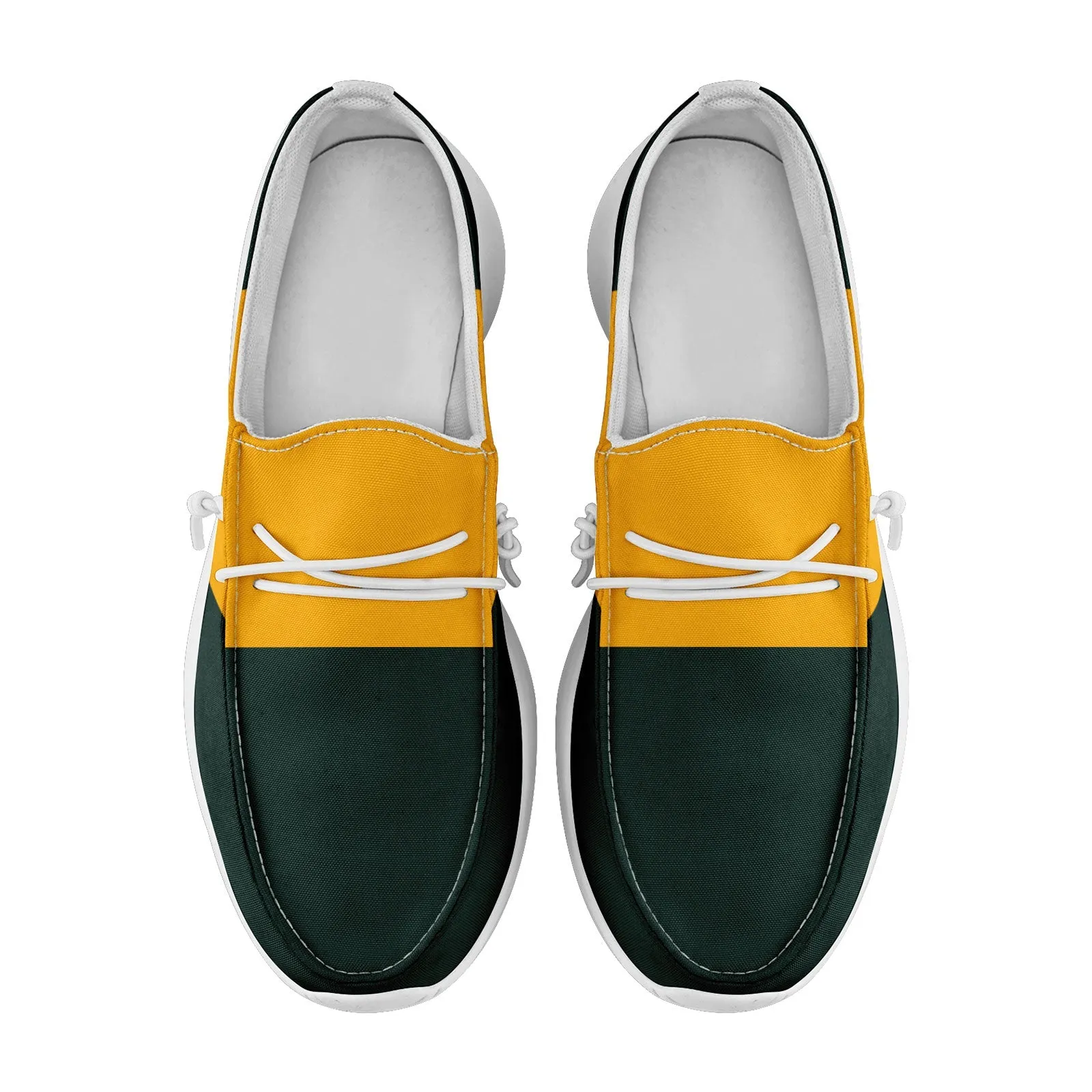 Custom Green Bay Green Yellow Shoes Personalized Sneaker FN018-D020278-13 Custom Online