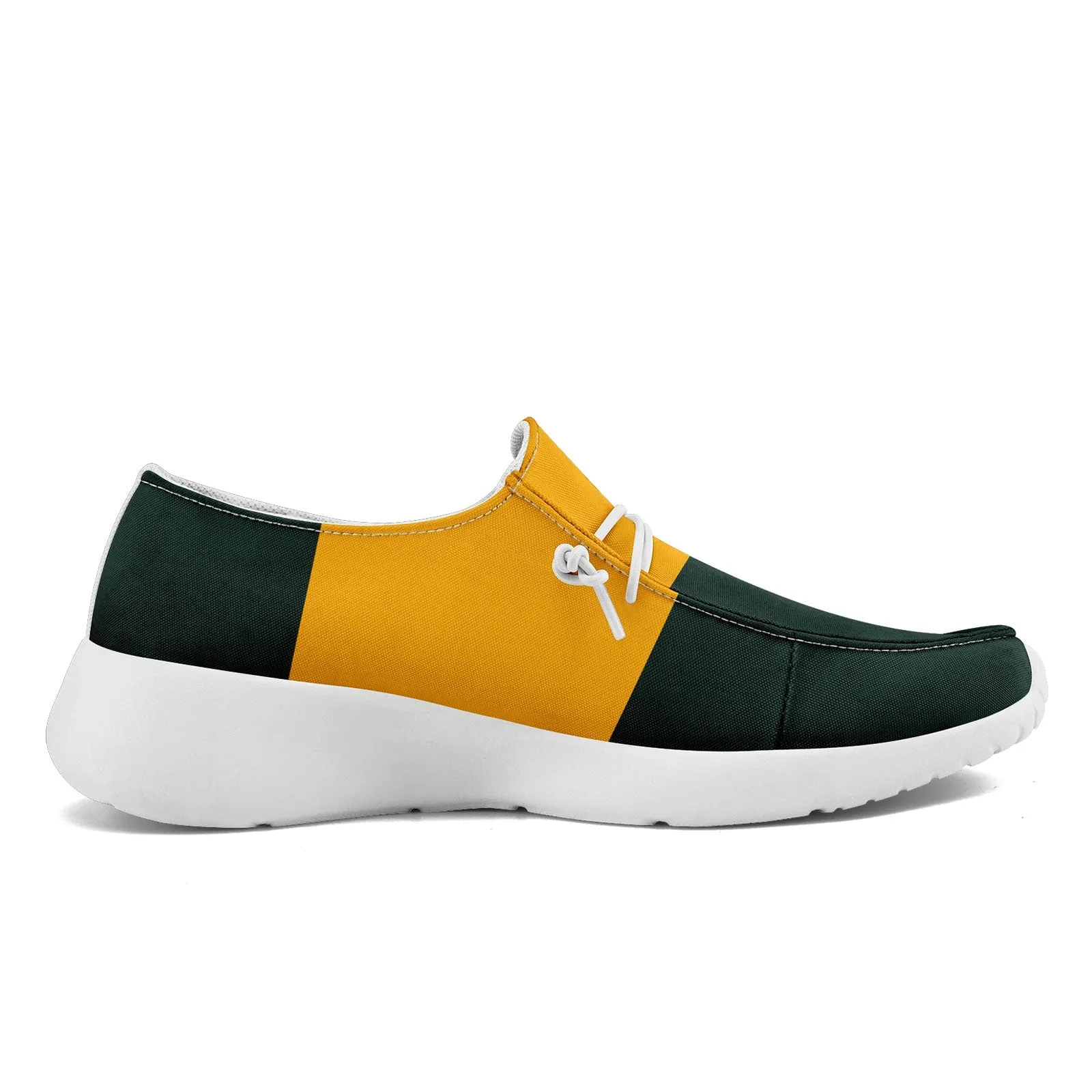 Custom Green Bay Green Yellow Shoes Personalized Sneaker FN018-D020278-13 Custom Online