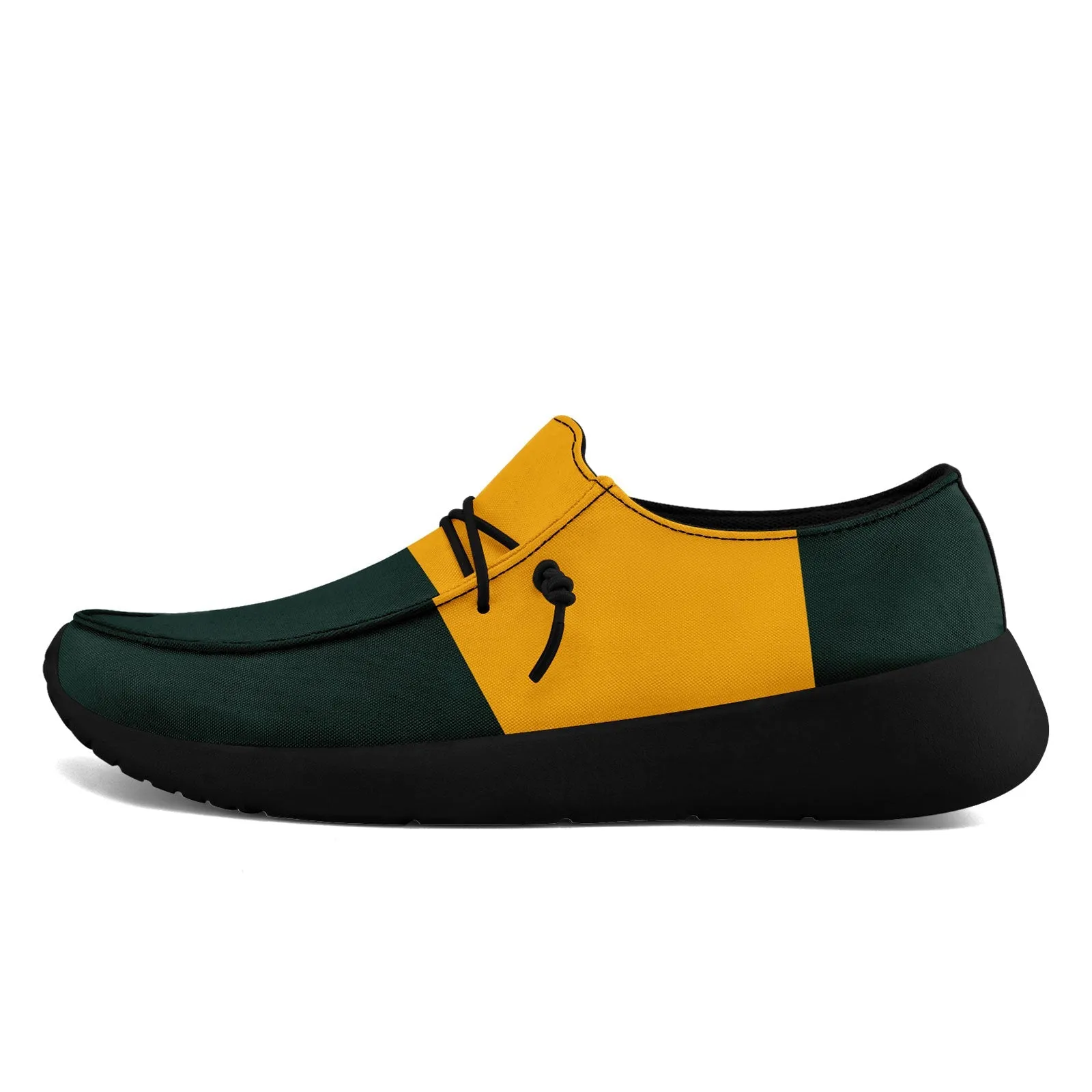 Custom Green Bay Green Yellow Shoes Personalized Sneaker FN018-D020278-13 Custom Online