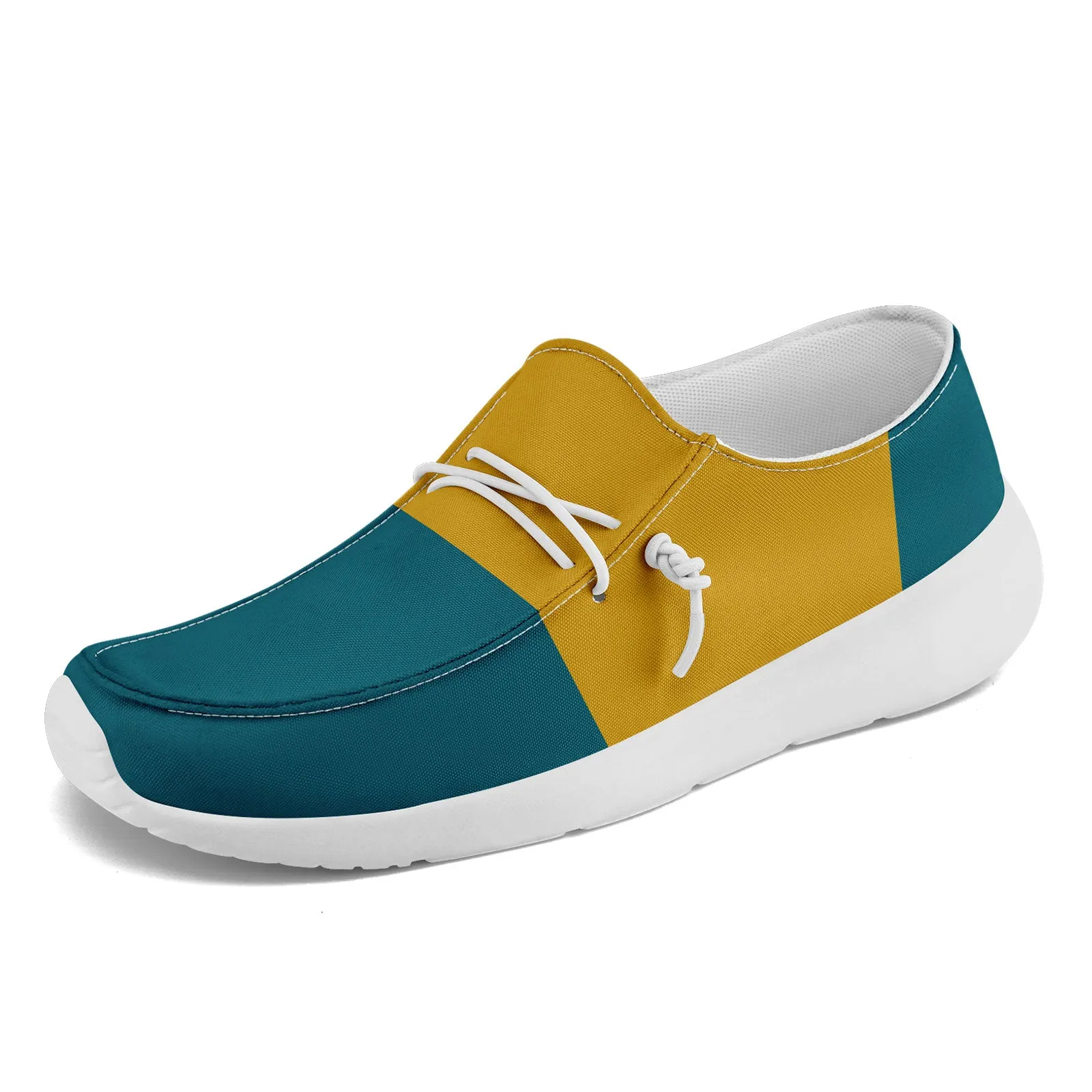 Custom Jacksonville Green Yellow Shoes Personalized Sneaker FN018-D020278-16