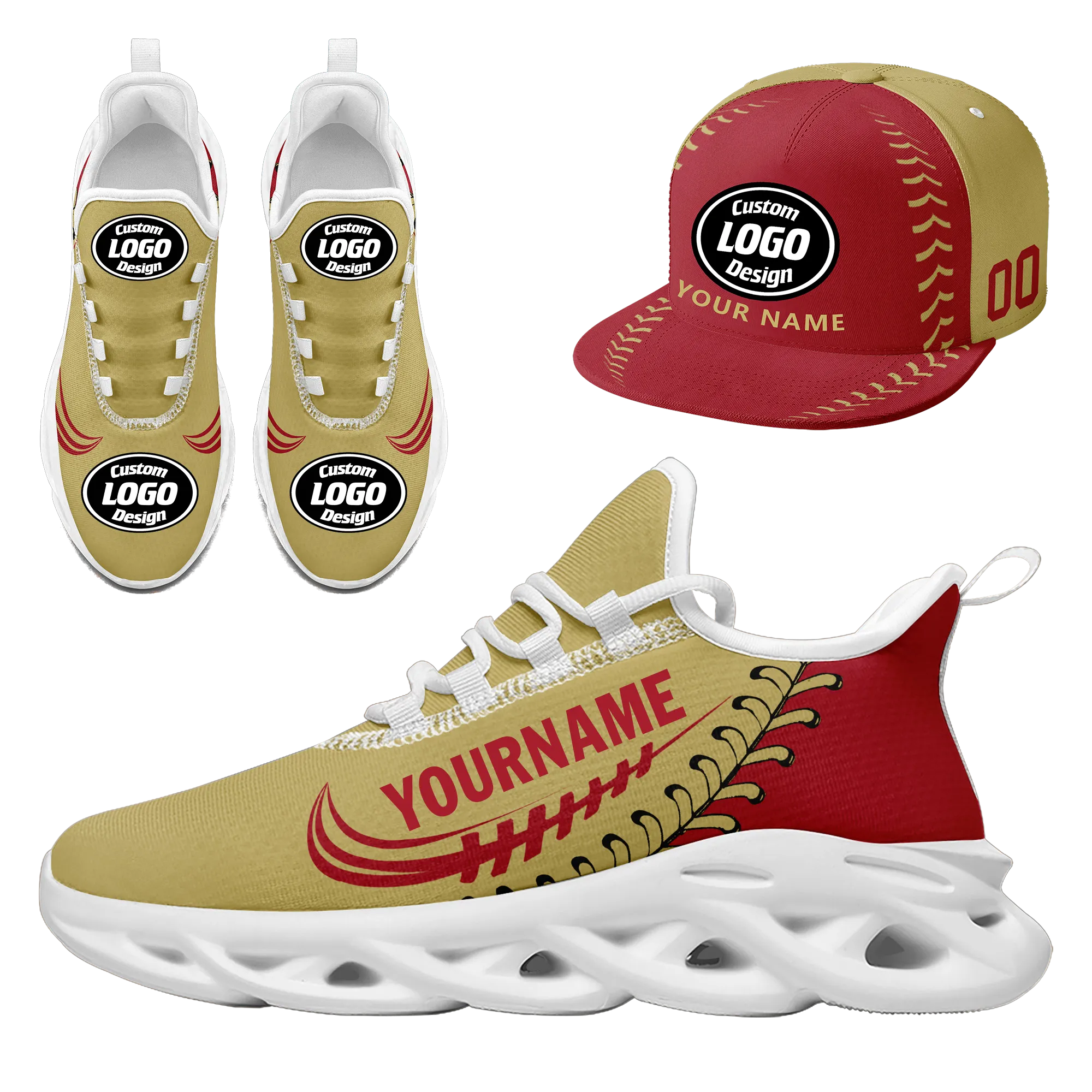 Custom MaxSoul Shoes and Hat Combo Personalized JH-bd0b00ea-7