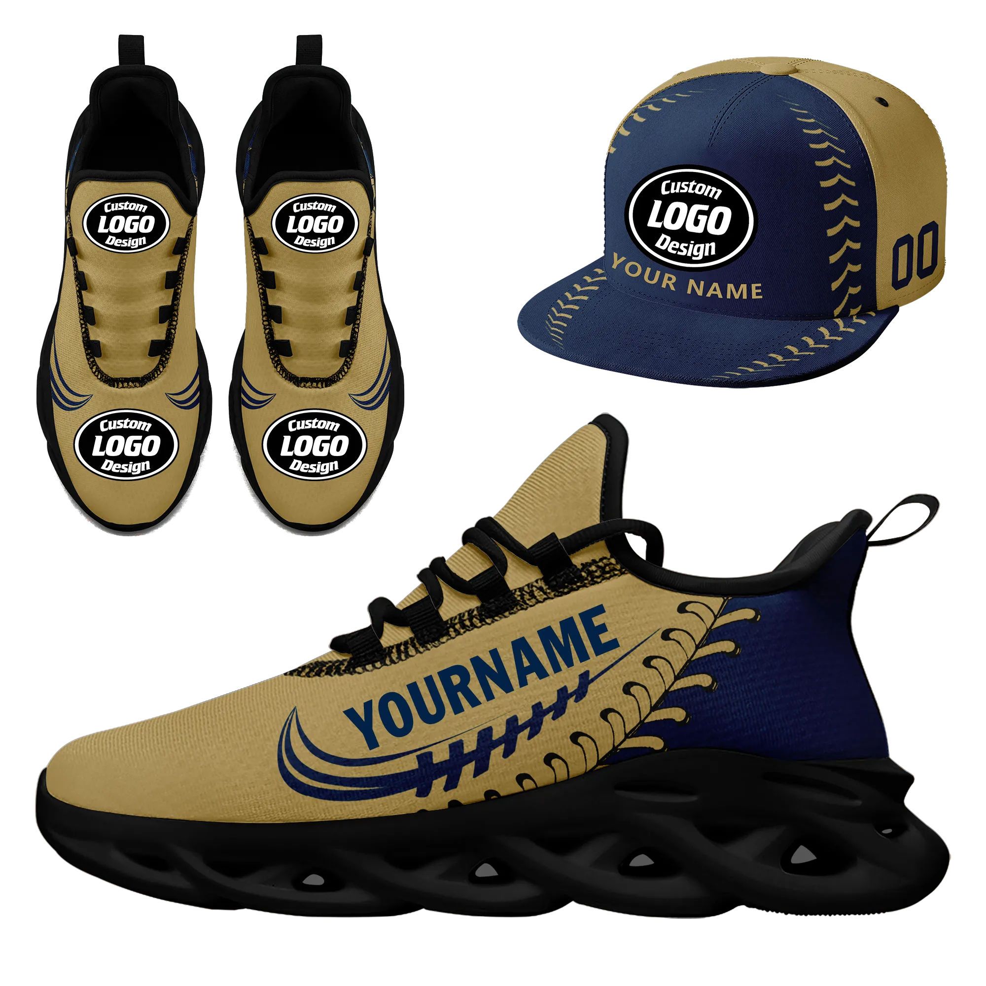 Custom MaxSoul Shoes and Hat Combo Personalized JH-bd0b00ea-af