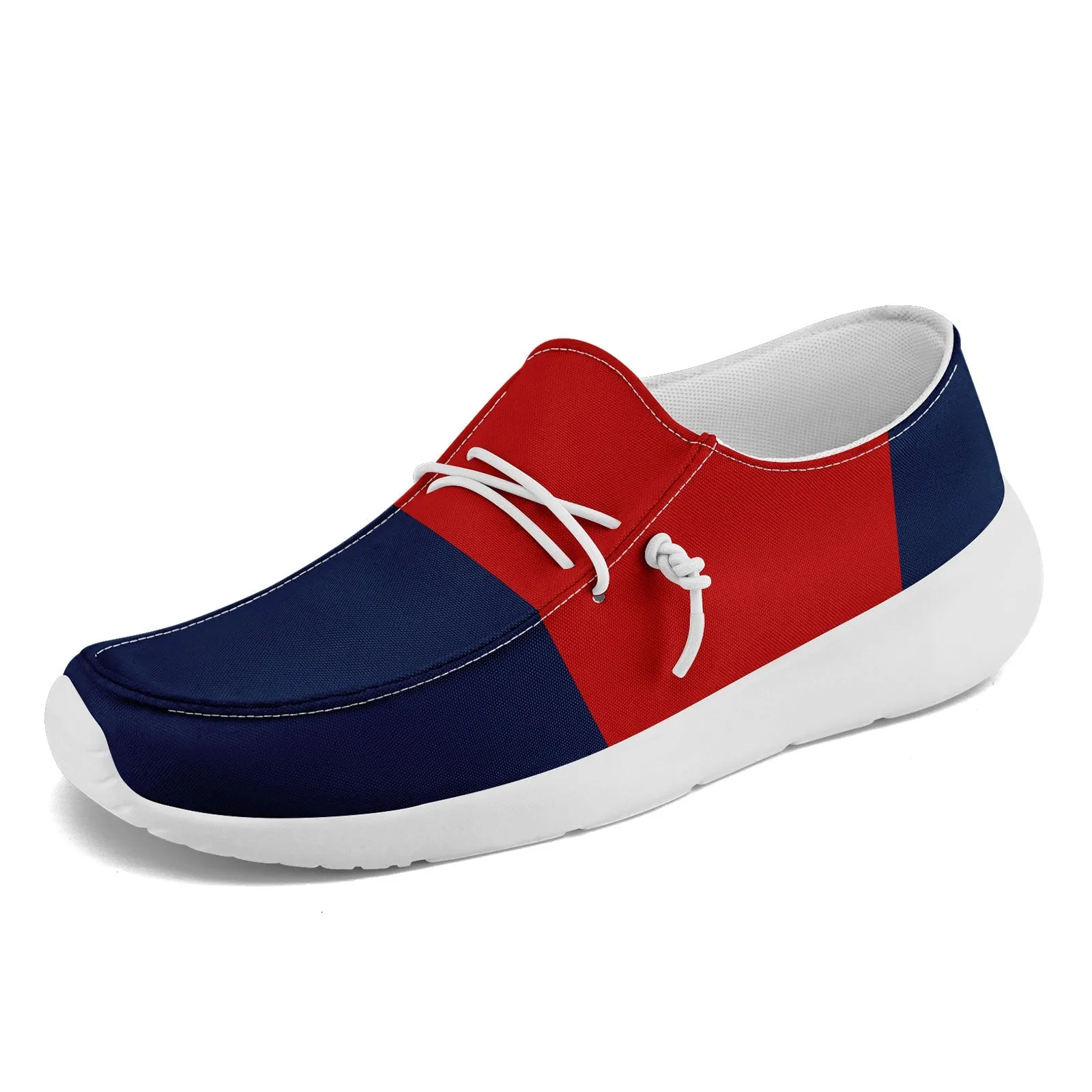 Custom New England Blue Red Shoes Personalized Sneaker FN018-D020278-26 Custom Online