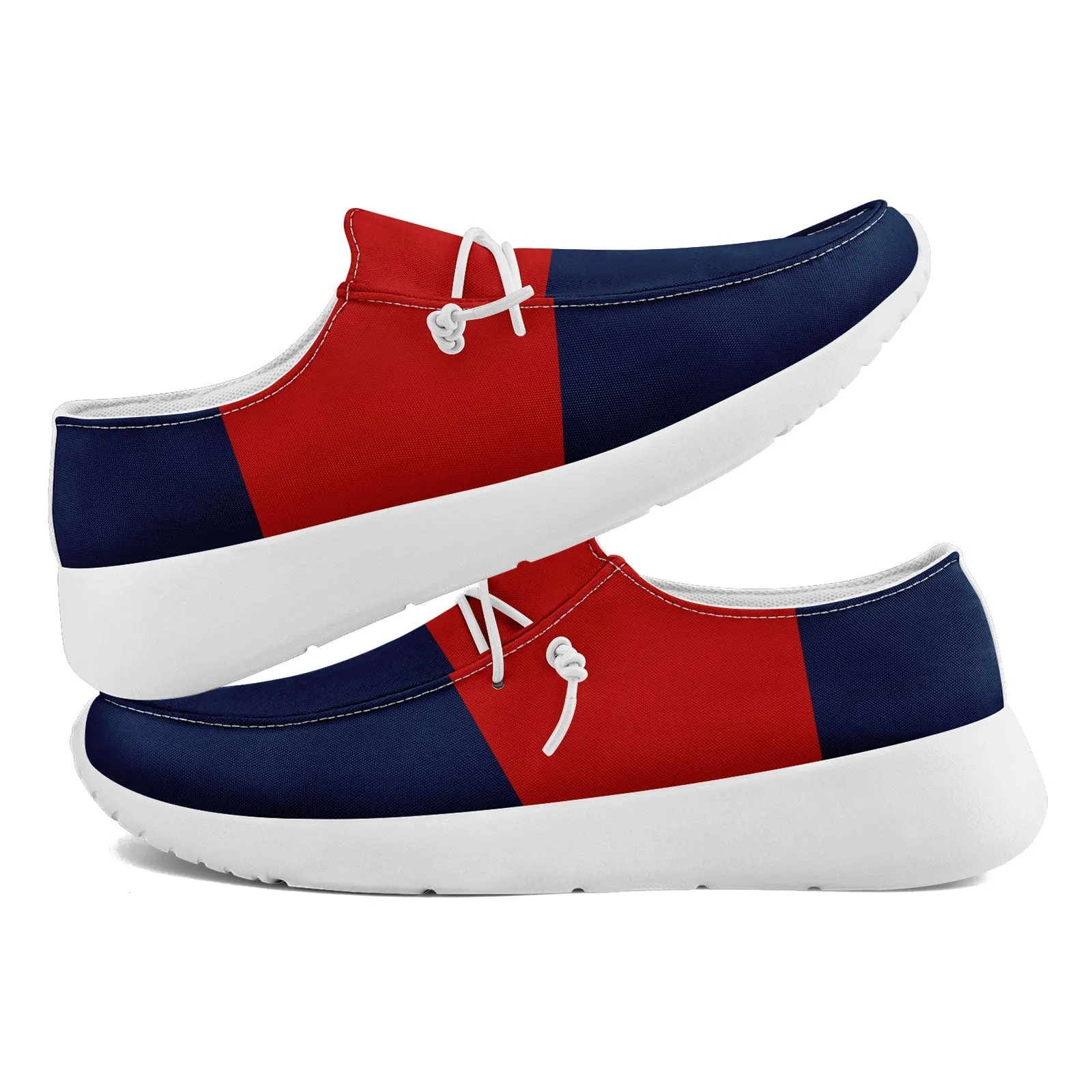 Custom New England Blue Red Shoes Personalized Sneaker FN018-D020278-26 Custom Online