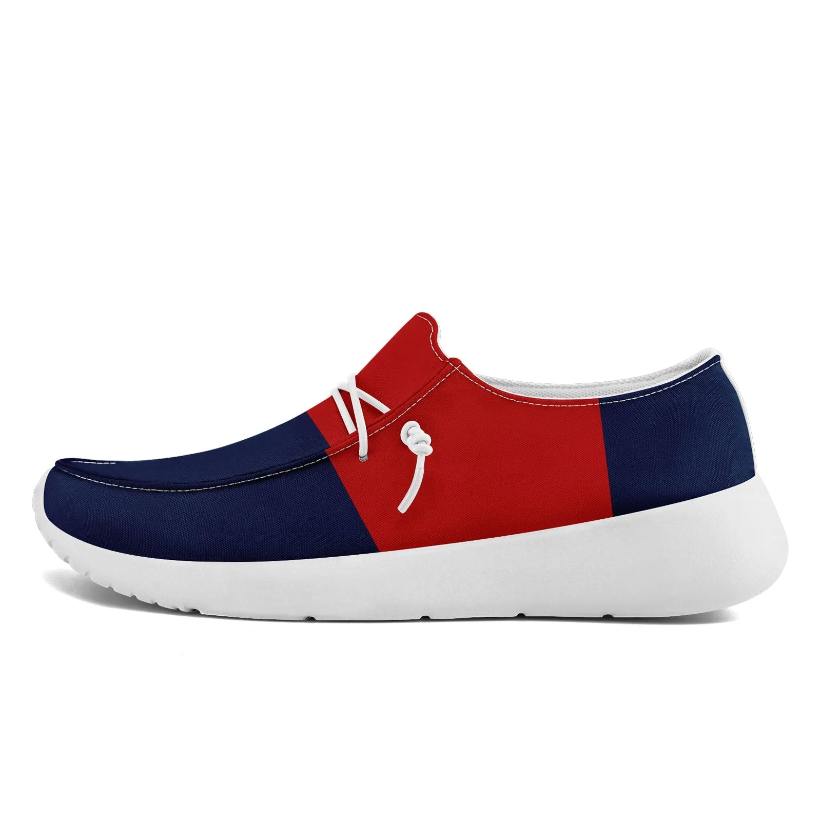 Custom New England Blue Red Shoes Personalized Sneaker FN018-D020278-26 Custom Online