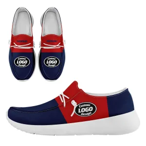 Custom New England Blue Red Shoes Personalized Sneaker FN018-D020278-26 Custom Online