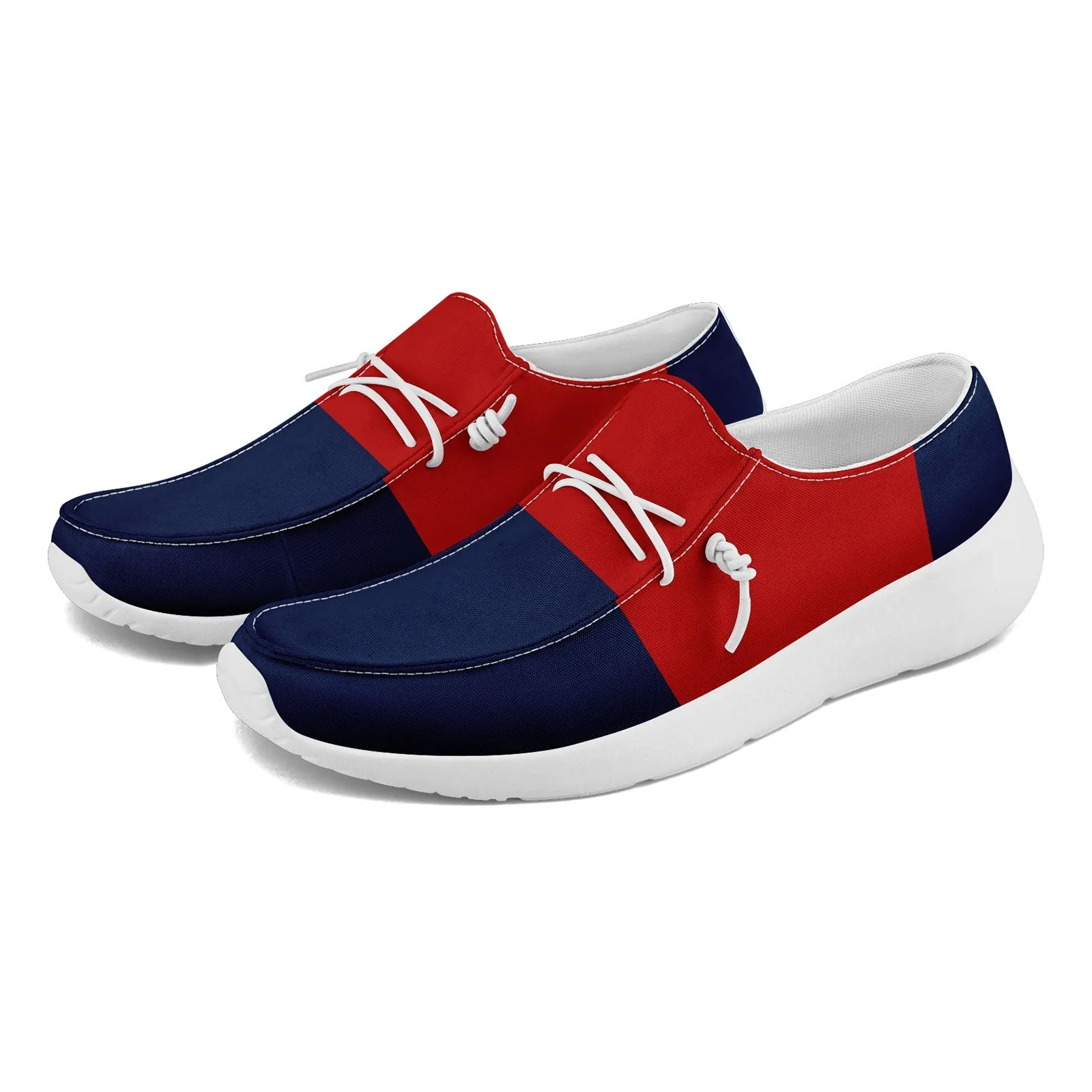 Custom New England Blue Red Shoes Personalized Sneaker FN018-D020278-26 Custom Online