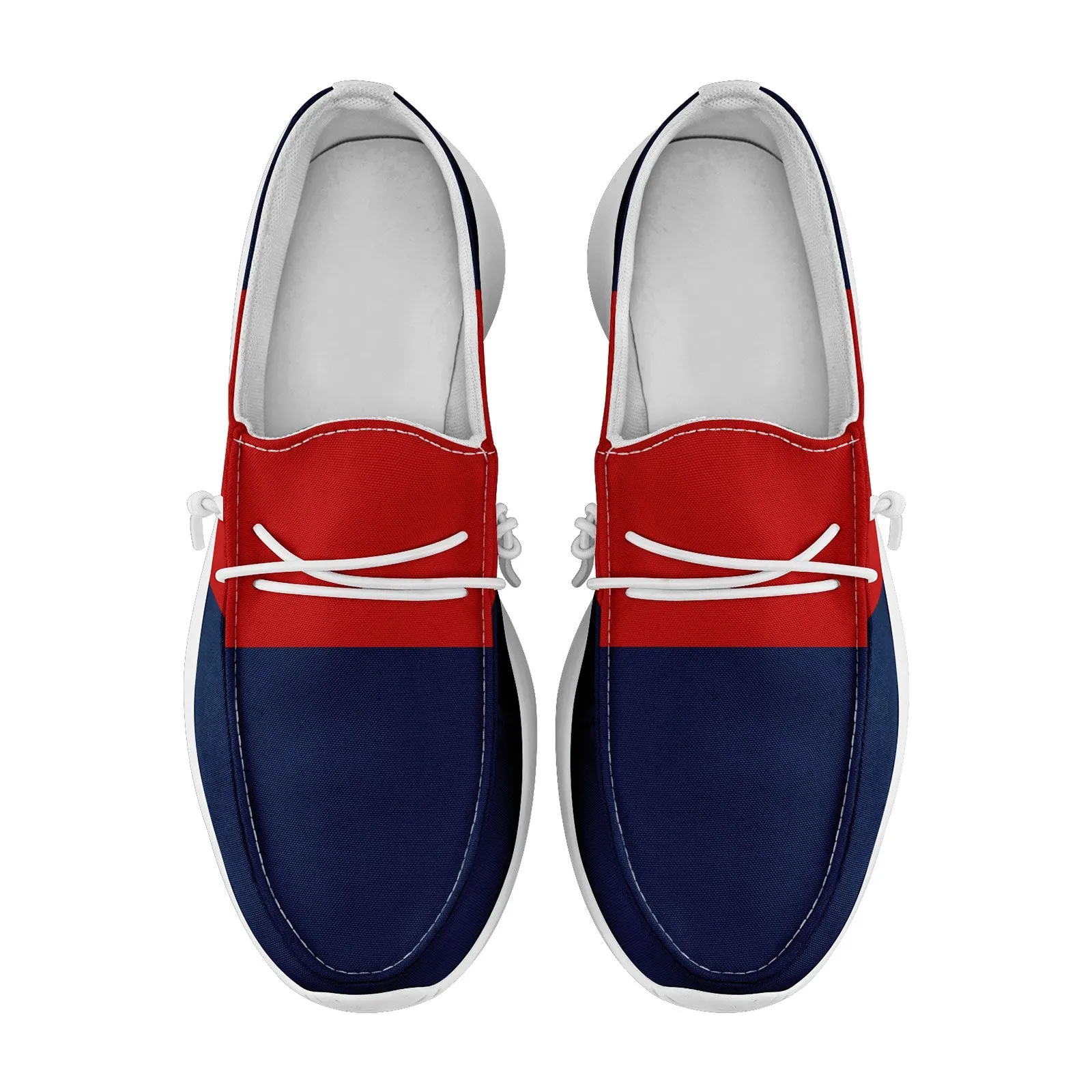 Custom New England Blue Red Shoes Personalized Sneaker FN018-D020278-26 Custom Online