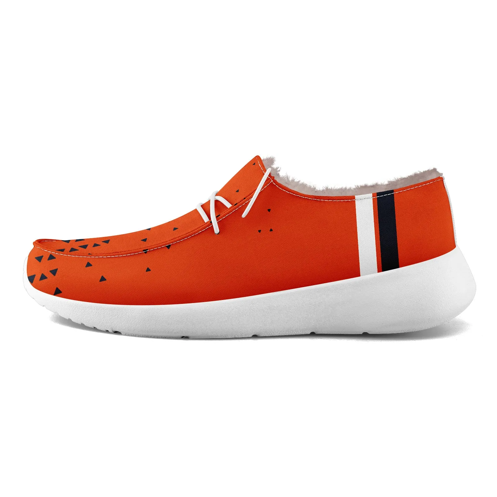 Custom Orange Blue Chicago Shoes Personalized Sneaker FN042-D020279-7