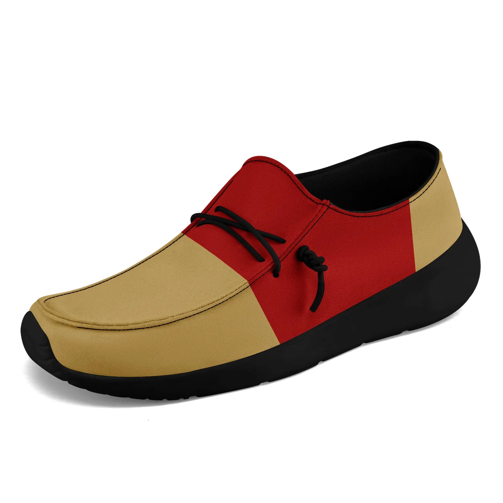 Custom San Francisco Yellow Red Shoes Personalized Sneaker FN018-D020278-25