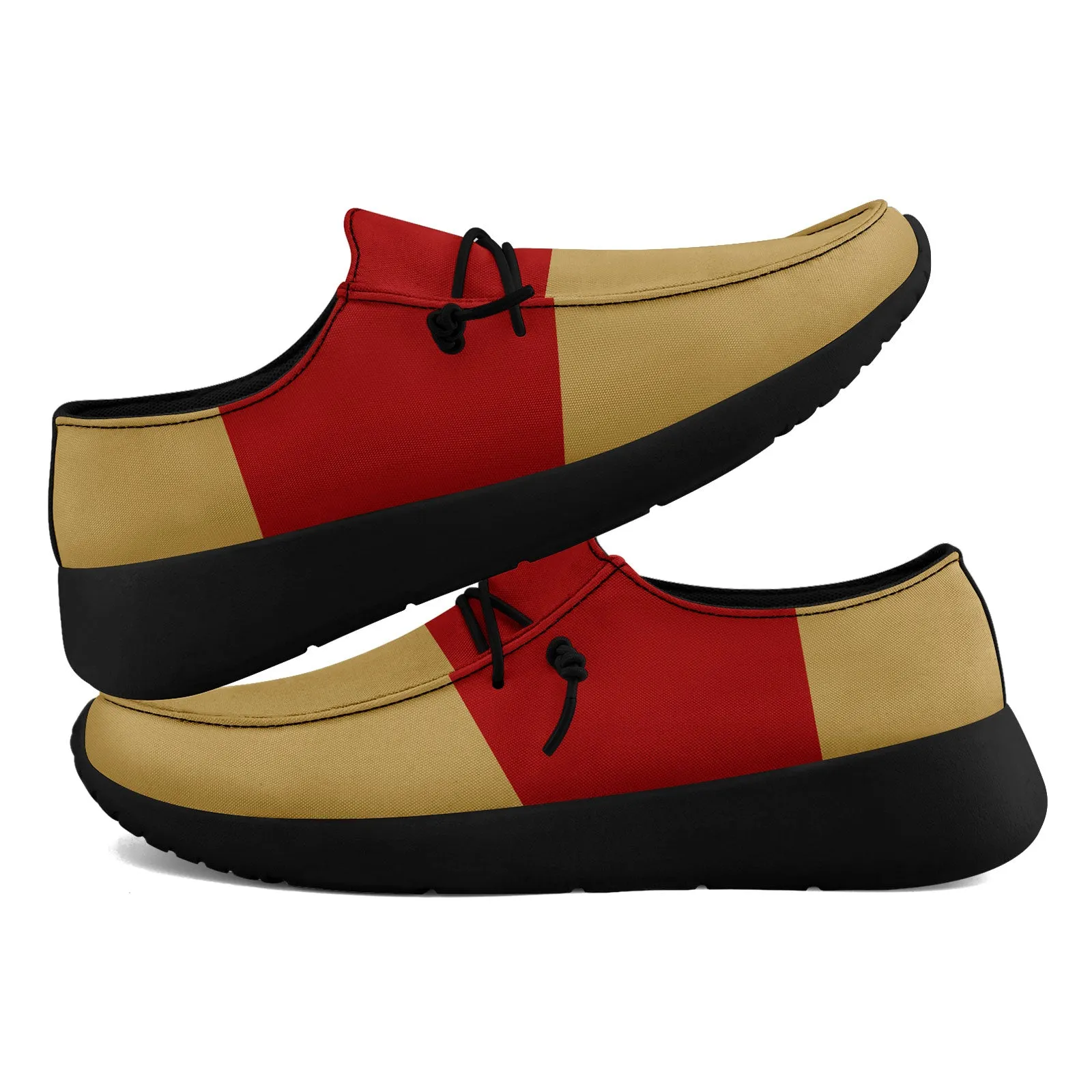 Custom San Francisco Yellow Red Shoes Personalized Sneaker FN018-D020278-25