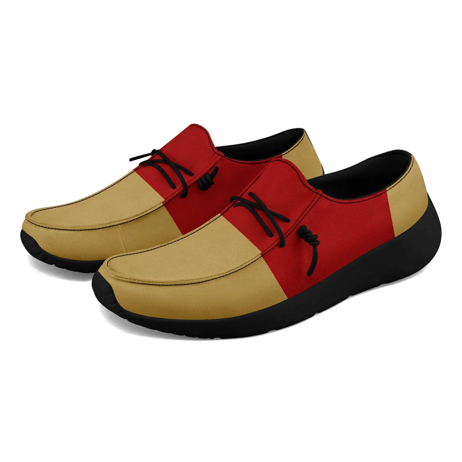 Custom San Francisco Yellow Red Shoes Personalized Sneaker FN018-D020278-25