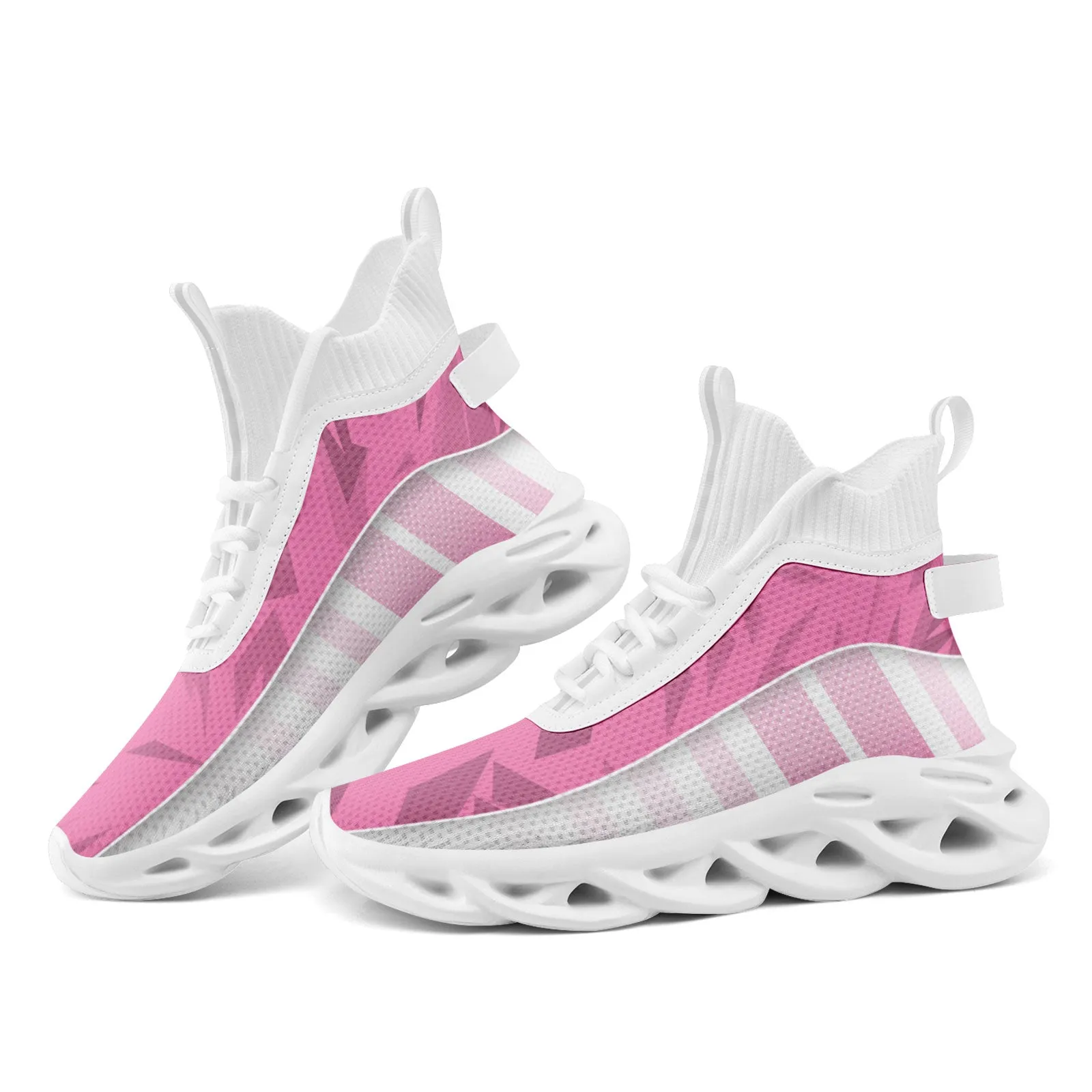 Custom White Pink Maxsoul Shoes Personalized Sneaker FN029A-D020158-6