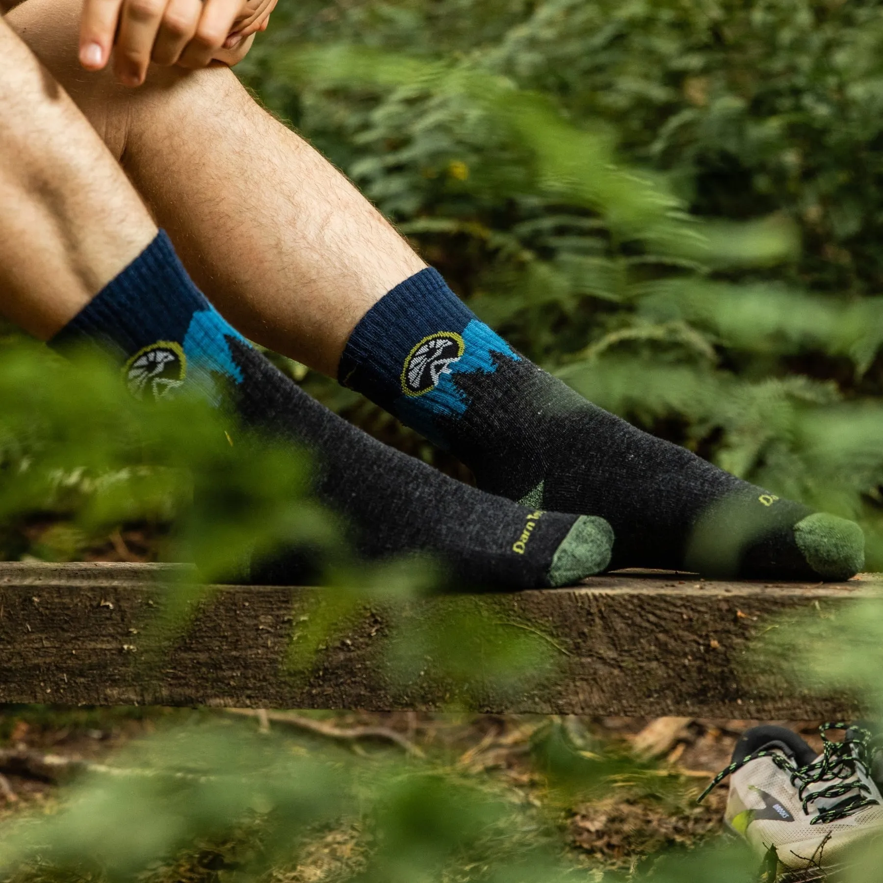 Darn Tough ATC Micro Crew Midweight Hiking Sock - Unisex - Eclipse