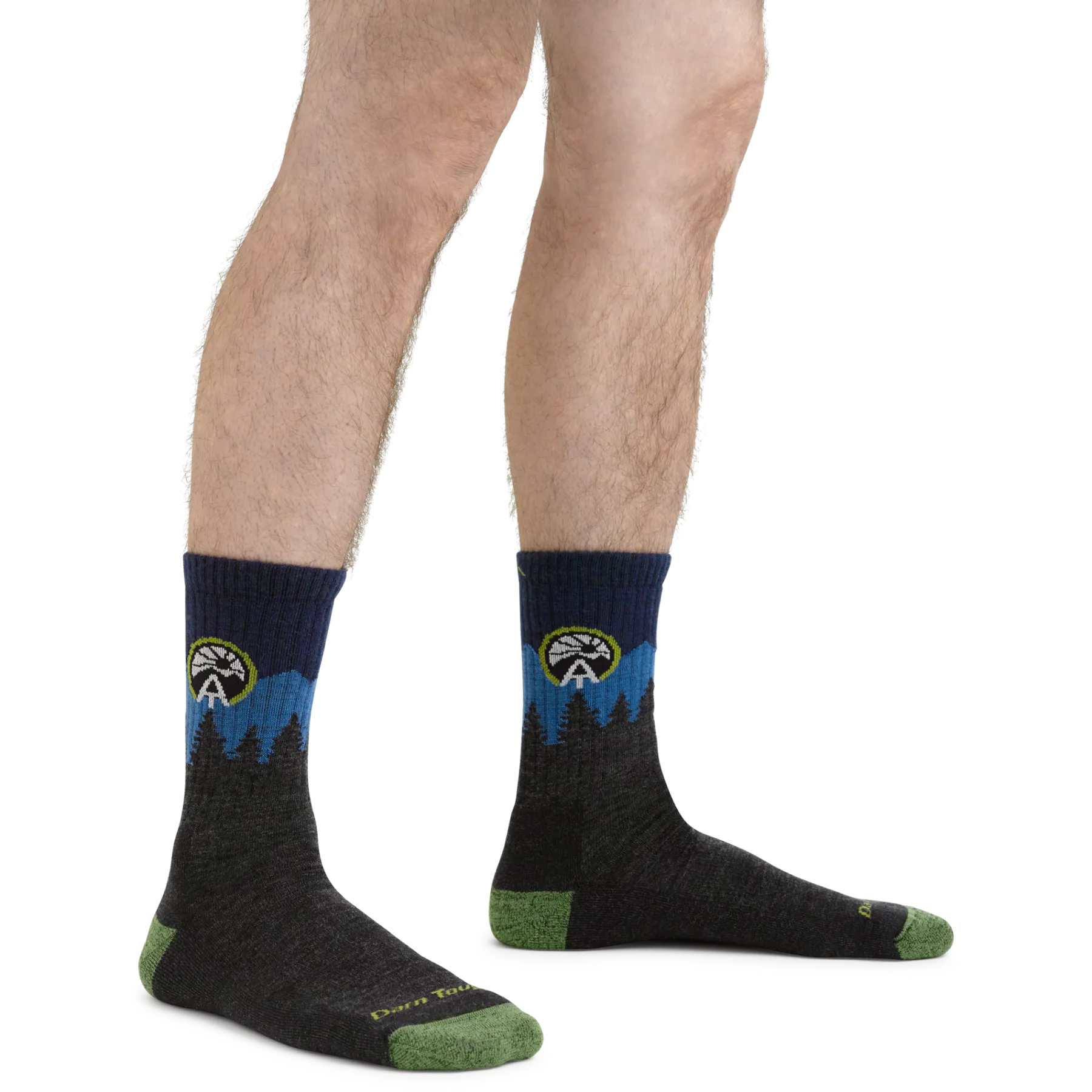 Darn Tough ATC Micro Crew Midweight Hiking Sock - Unisex - Eclipse