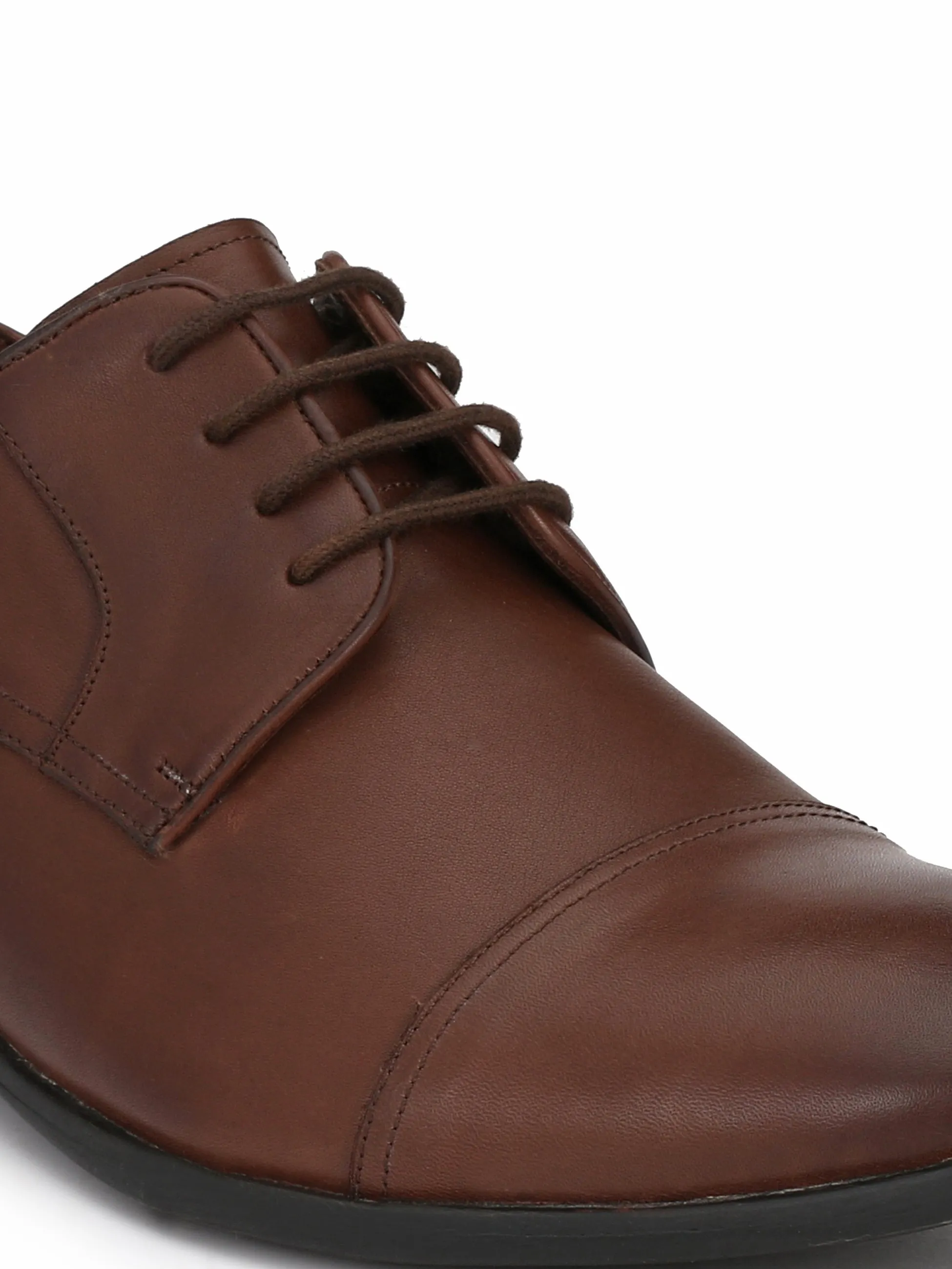 Flynn Walnut Lace-Ups