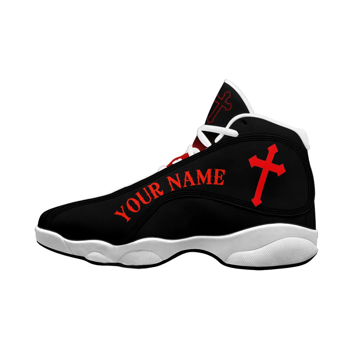 Jesus Saved My Life Personalized Jesus Basketball Shoes For Men Women - Christian Shoes - Jesus Shoes - Unisex Basketball Shoes