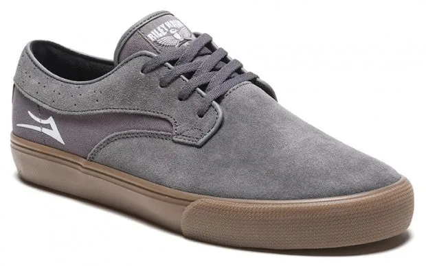 Lakai Shoes Riley Hawk - Grey/Gum Suede