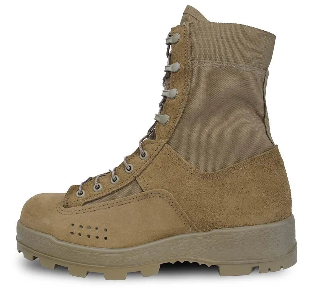 MCRAE JBII Army Hot Weather Coyote Leather Jungle Boots