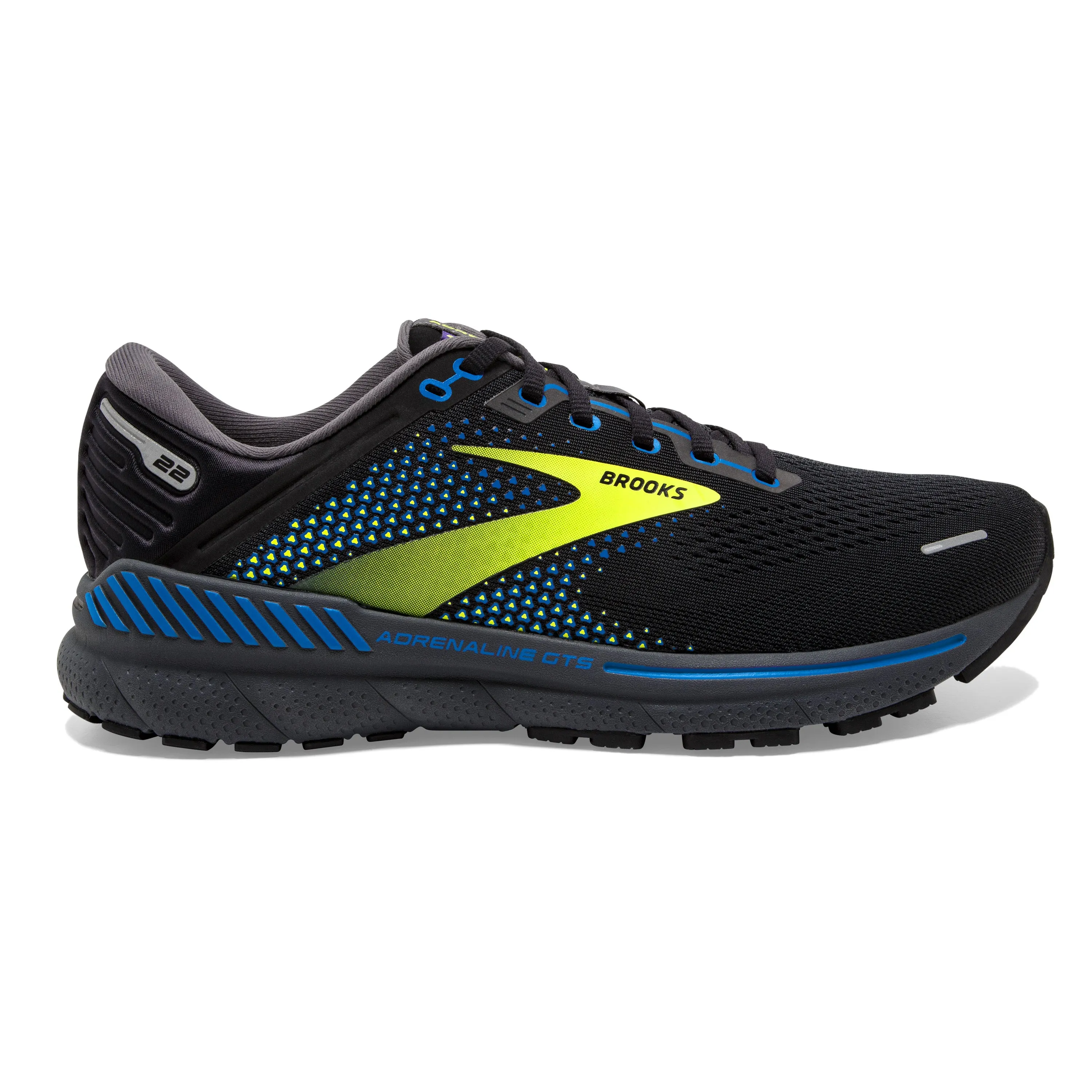 Men's Adrenaline GTS 22 Color: Black/Blue/Nightlife