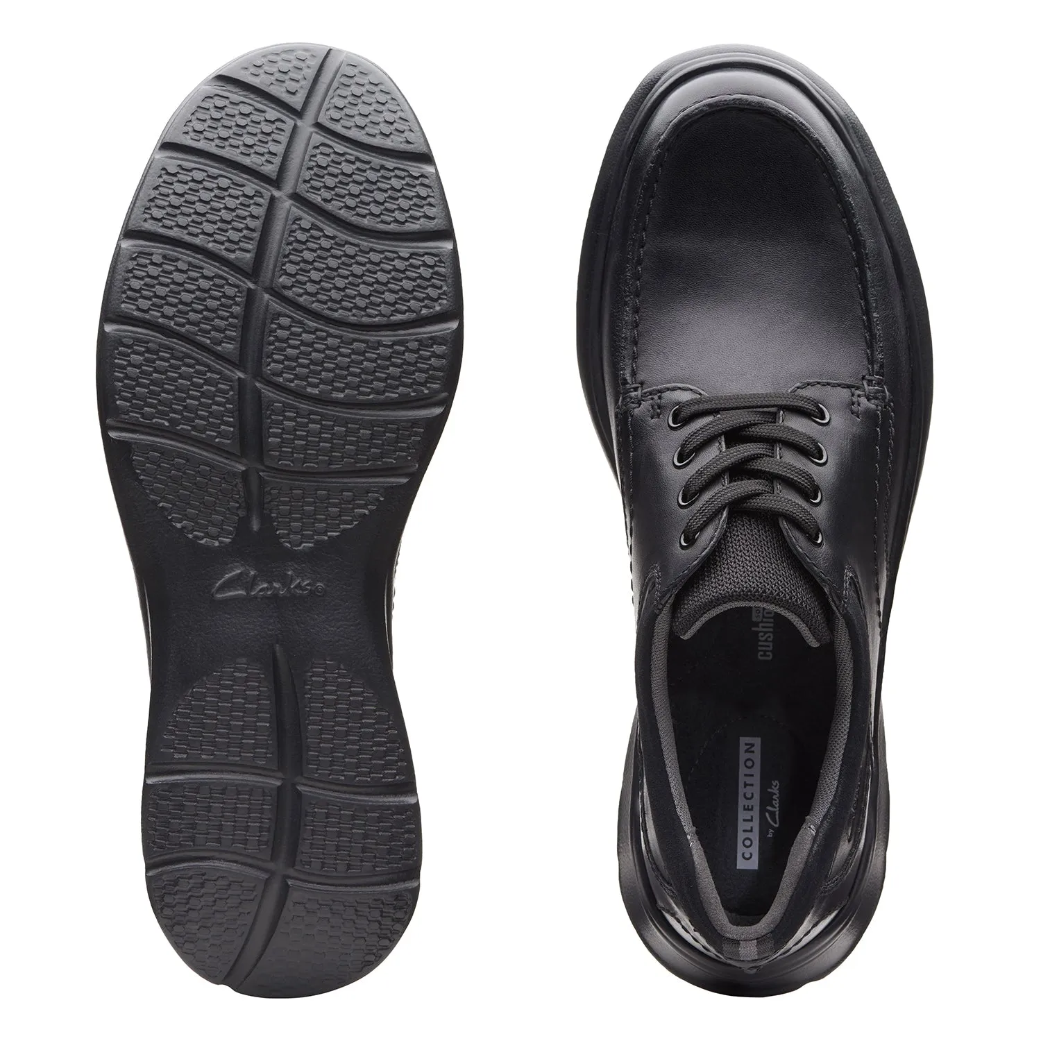 Mens - Cotrell Edge Black Smooth Leather