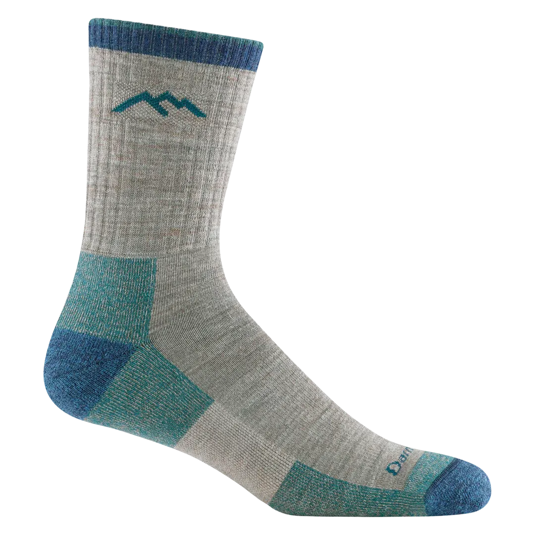 Men's Darn Tough Hiker Micro Crew Midweight Hiking Sock Color: Rye